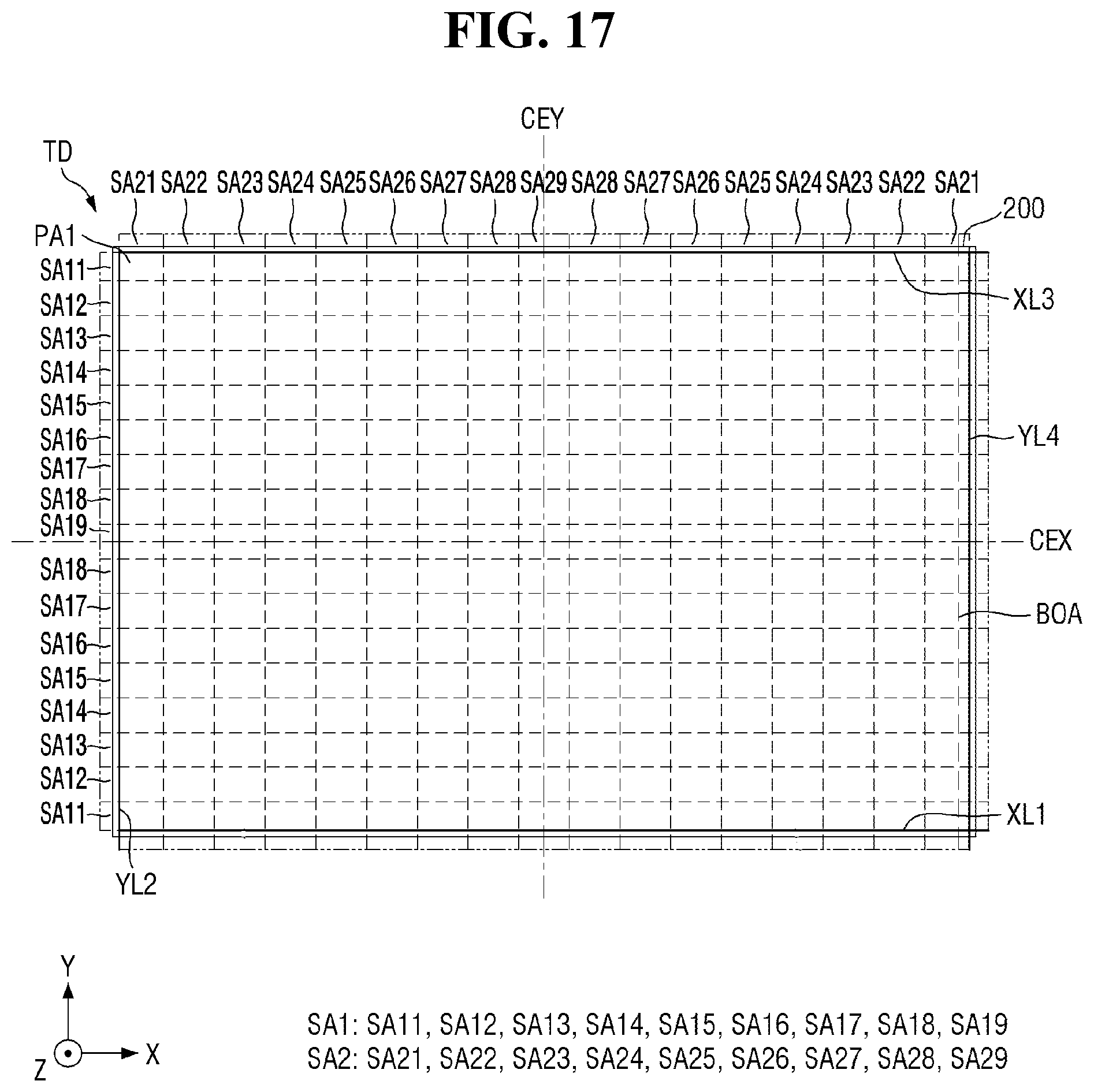 Patent US12366684 Figure 16 – Tiled display device