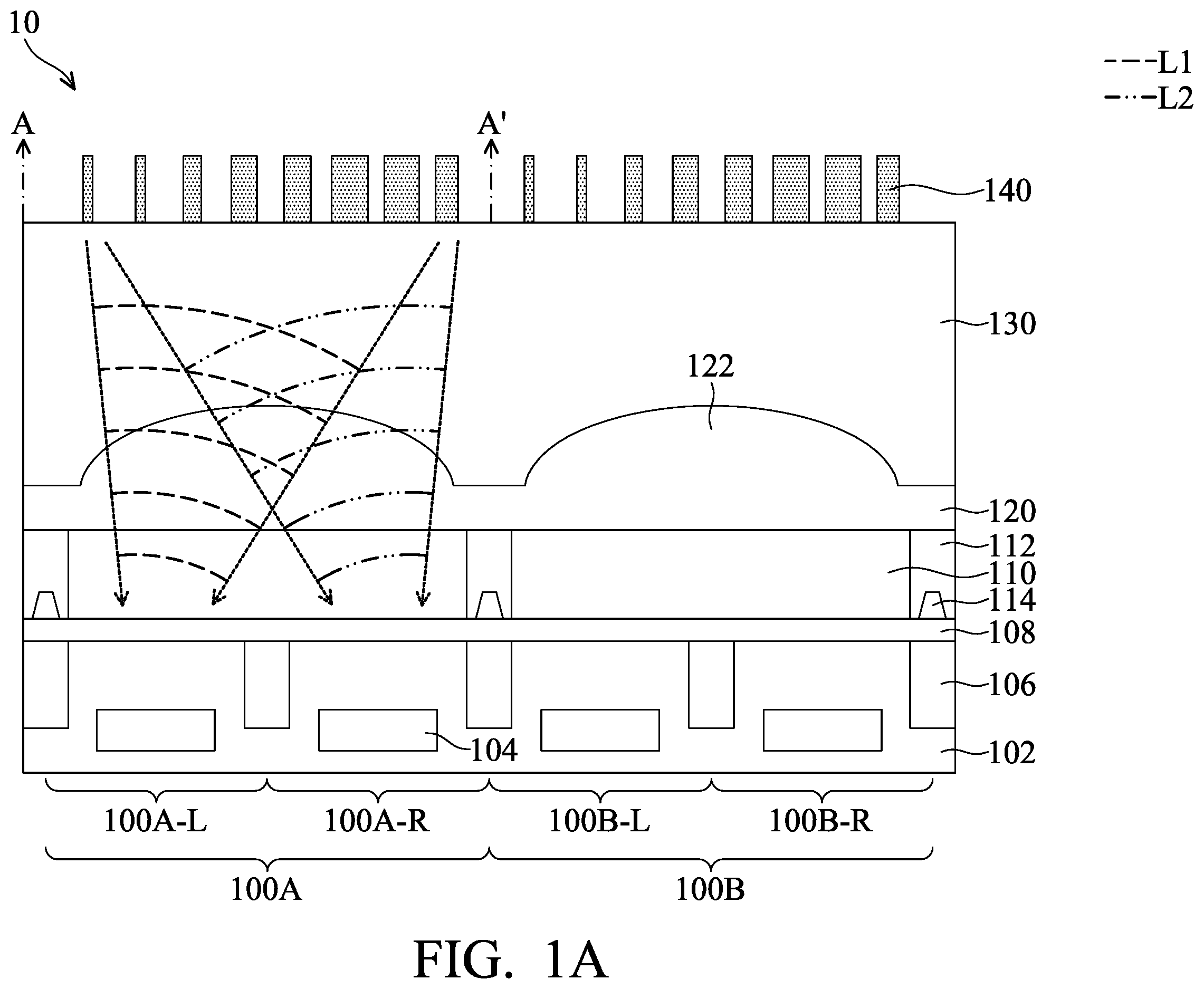 Patent US12366693 — Image sensor — Figure 1