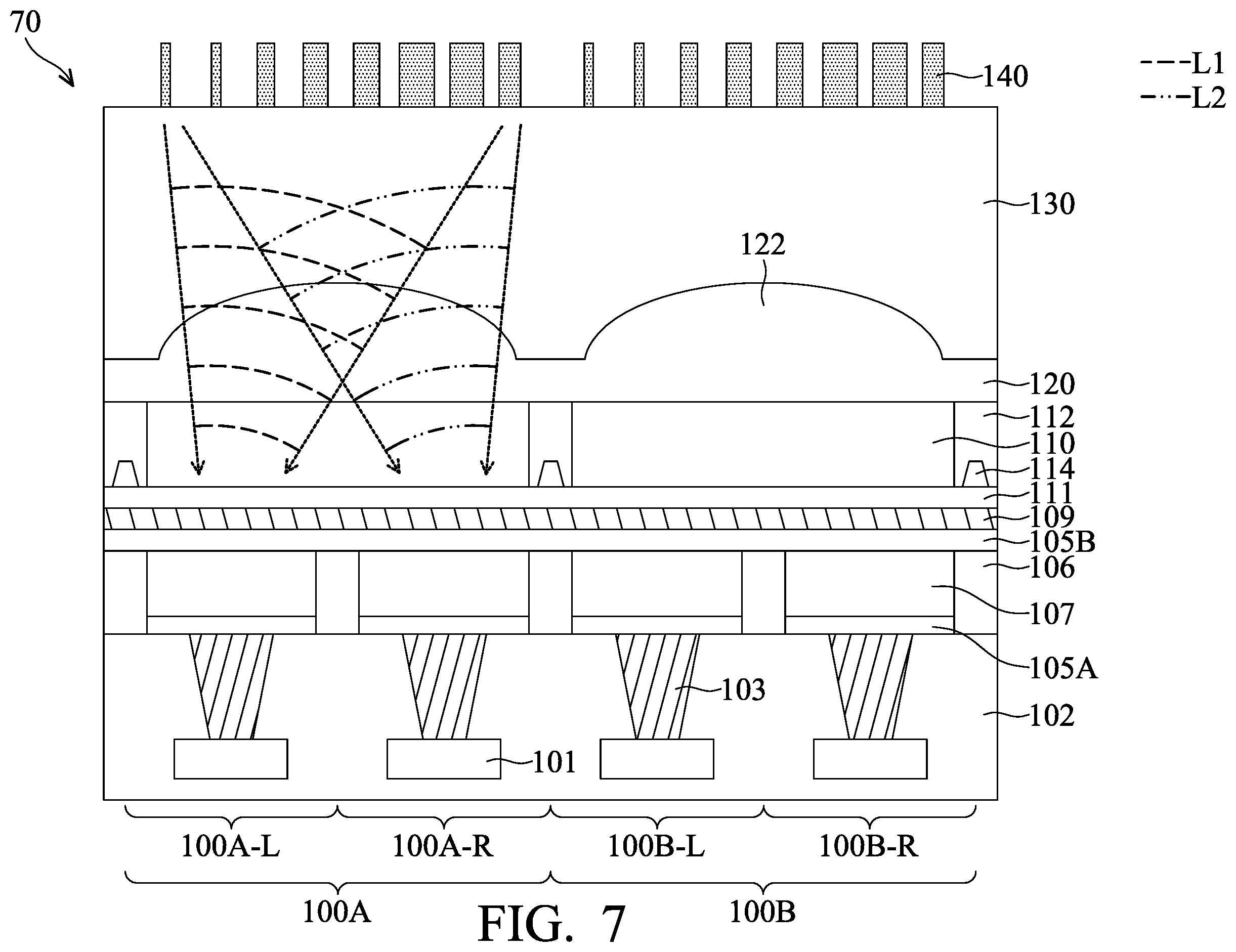 Patent US12366693 Figure 17 – Image sensor