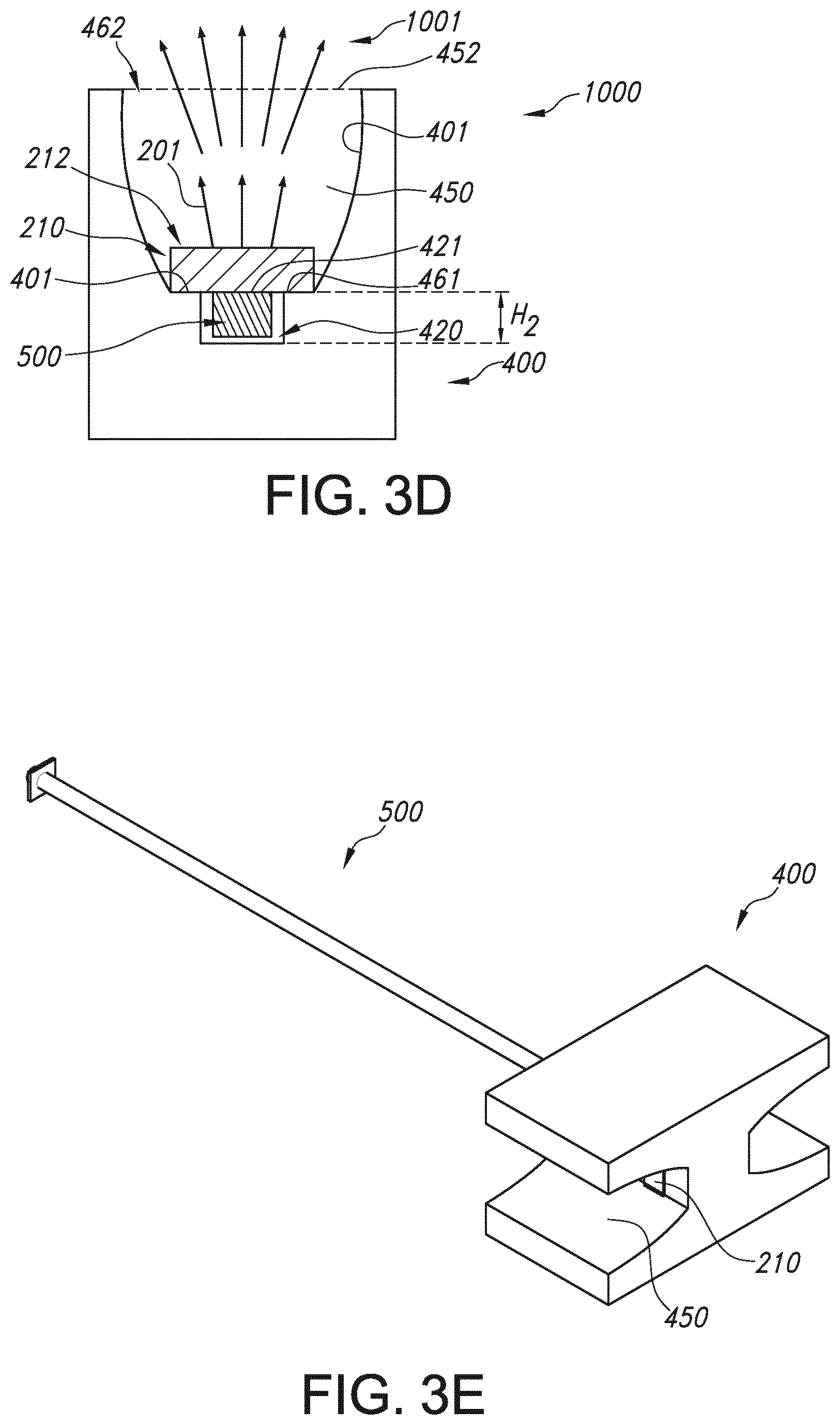 Patent US12366695 Figure 5 – Laser-based light engine with improved thermal management using tapered fiber