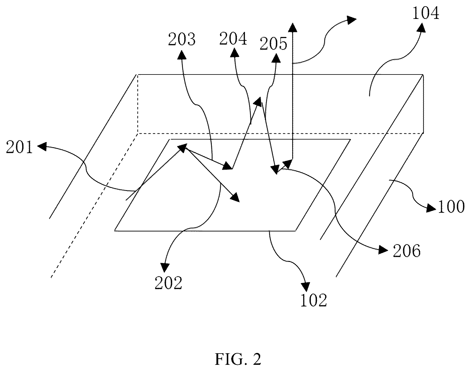 Patent US12366696 Figure 2 – Light guide device, light guide assembly and display equipment