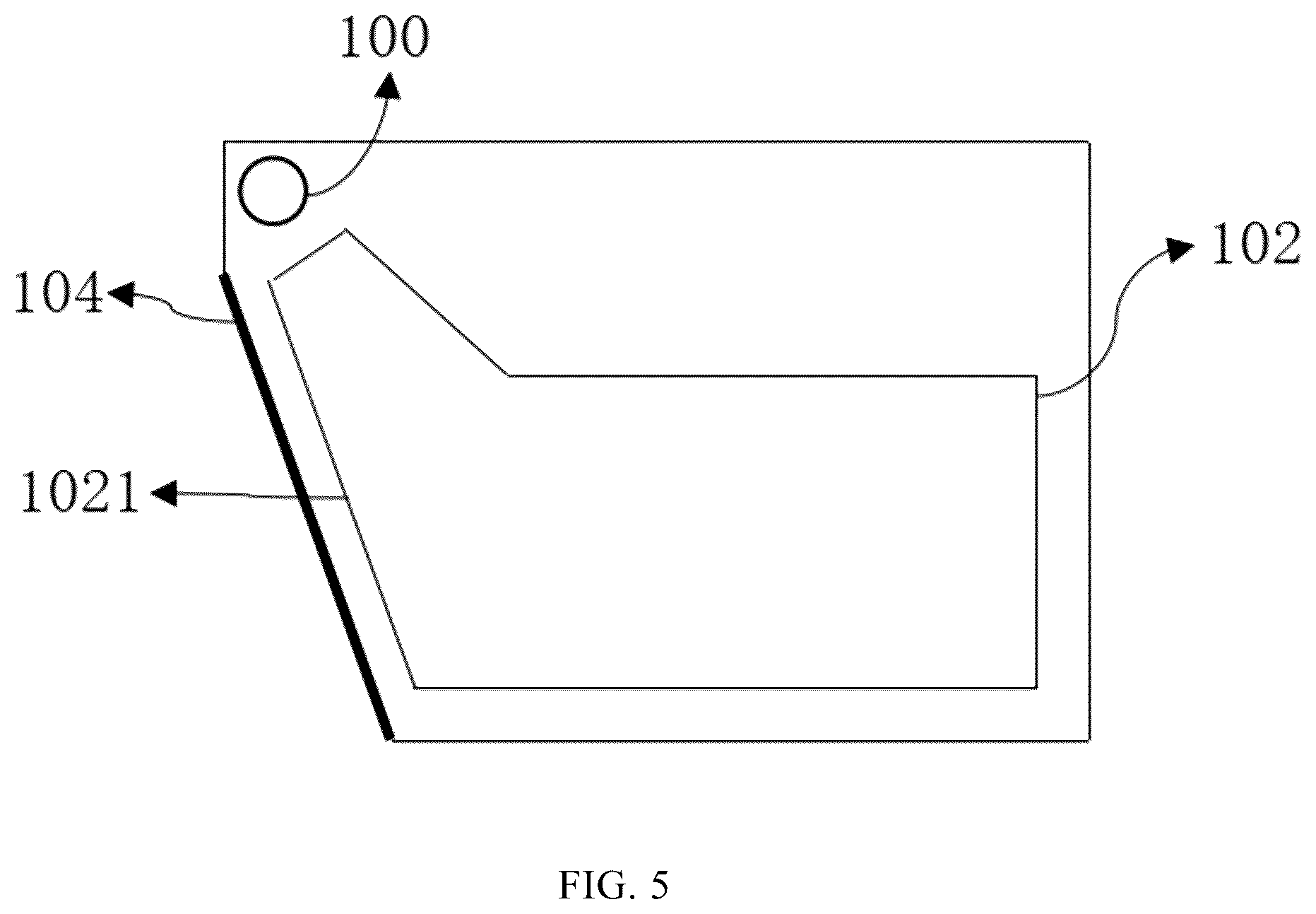 Patent US12366696 Figure 5 – Light guide device, light guide assembly and display equipment