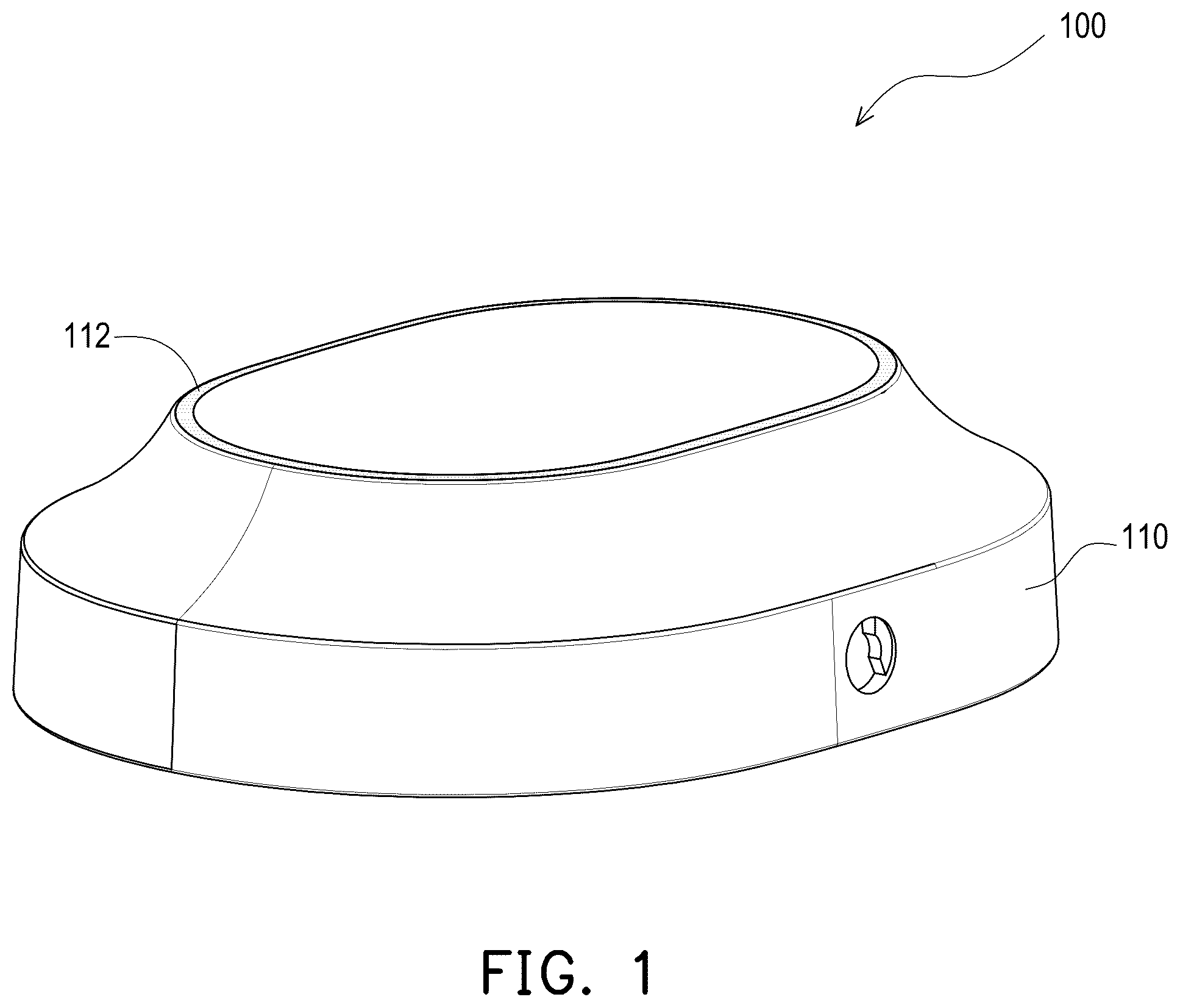 Patent US12366697 Figure 1 – Electronic device
