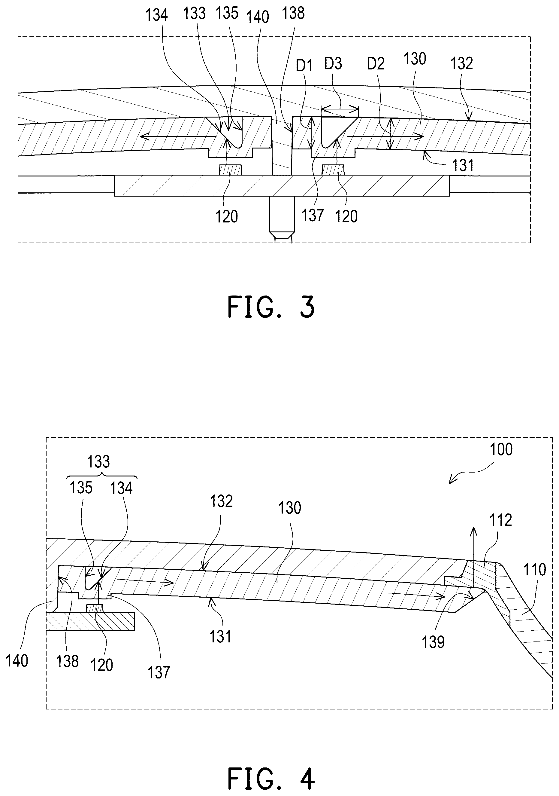 Patent US12366697 Figure 4 – Electronic device