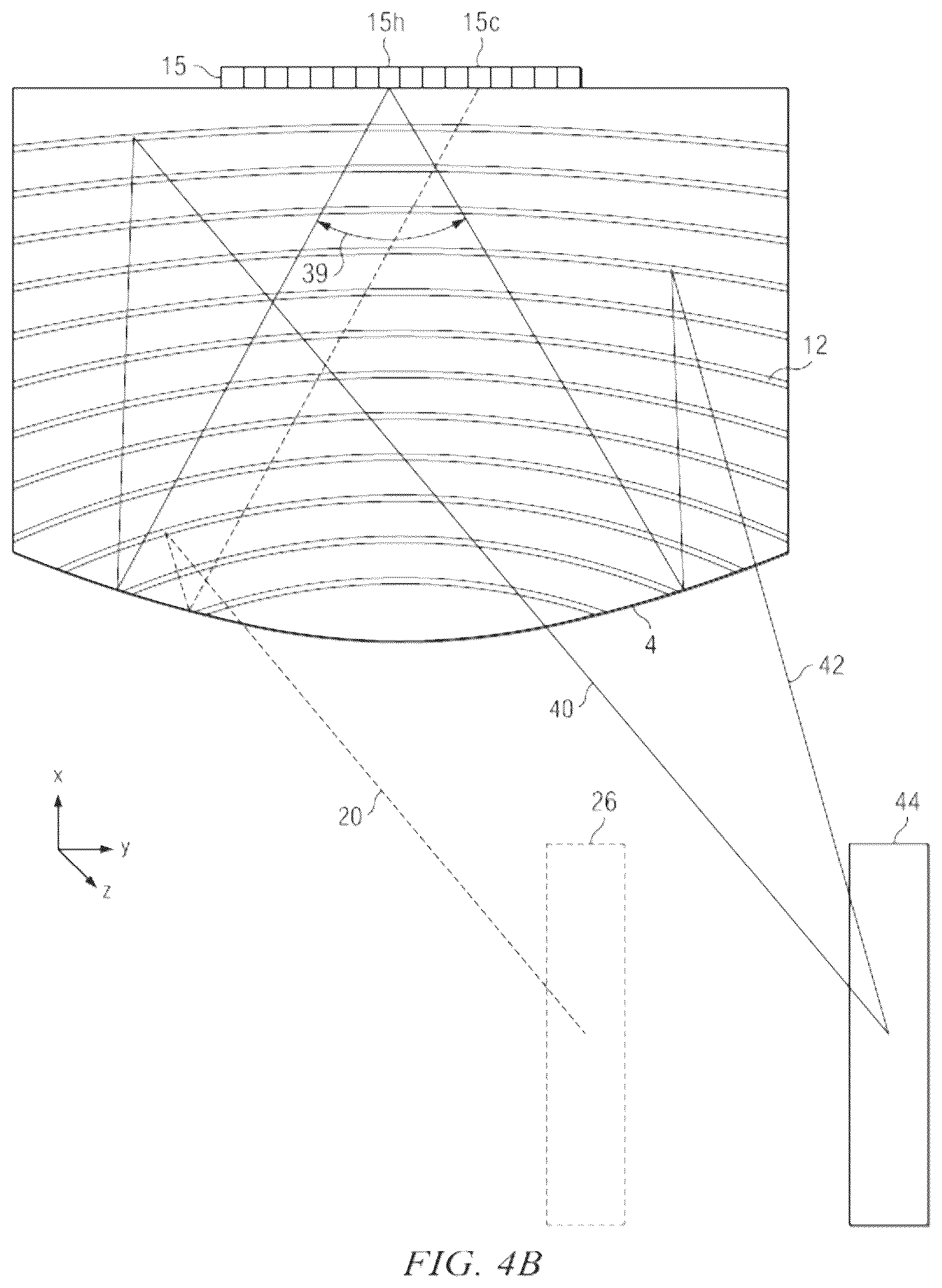 Patent US12366701 Figure 7 – Optical stack for imaging directional backlights