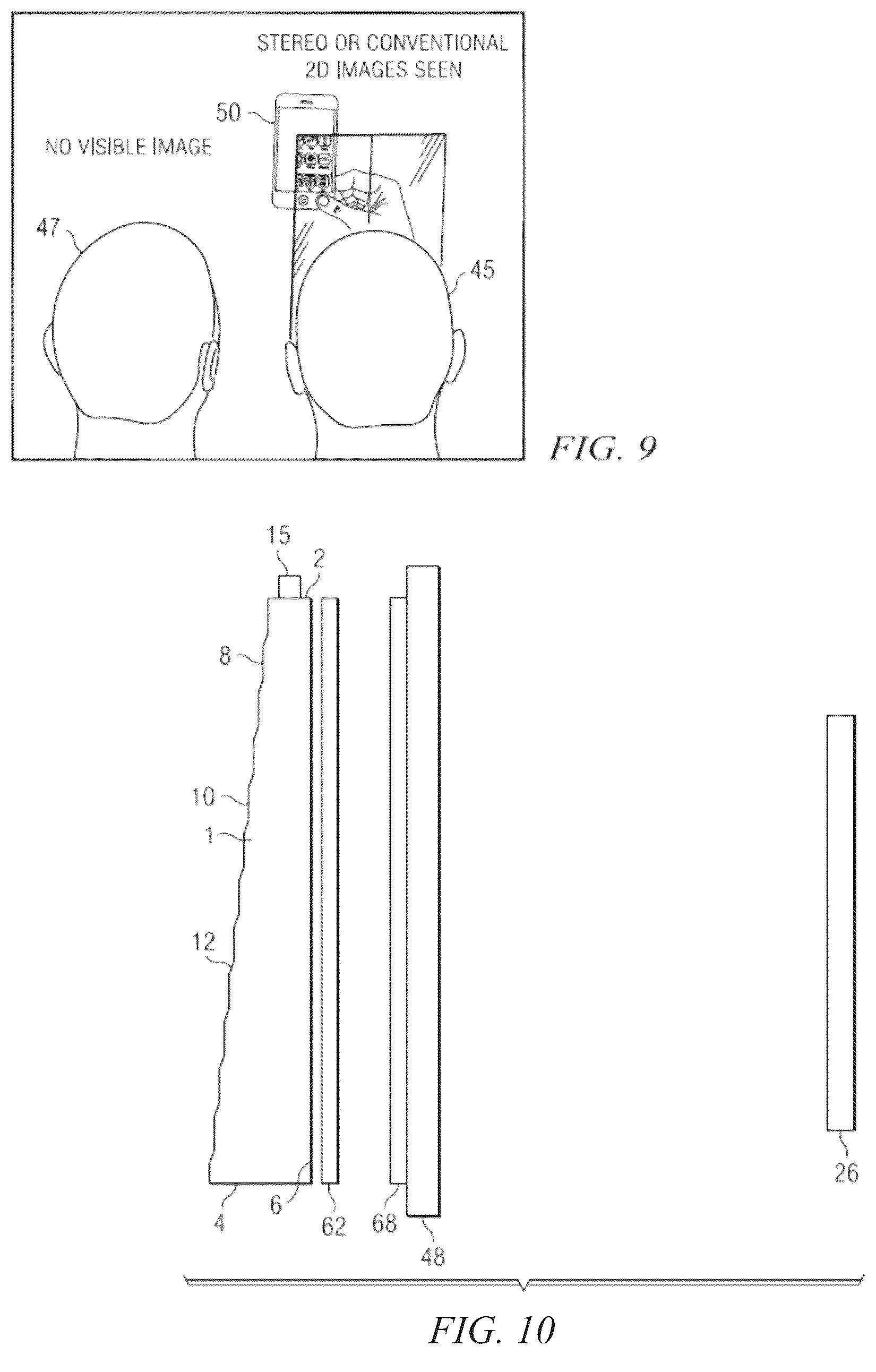 Patent US12366701 Figure 14 – Optical stack for imaging directional backlights
