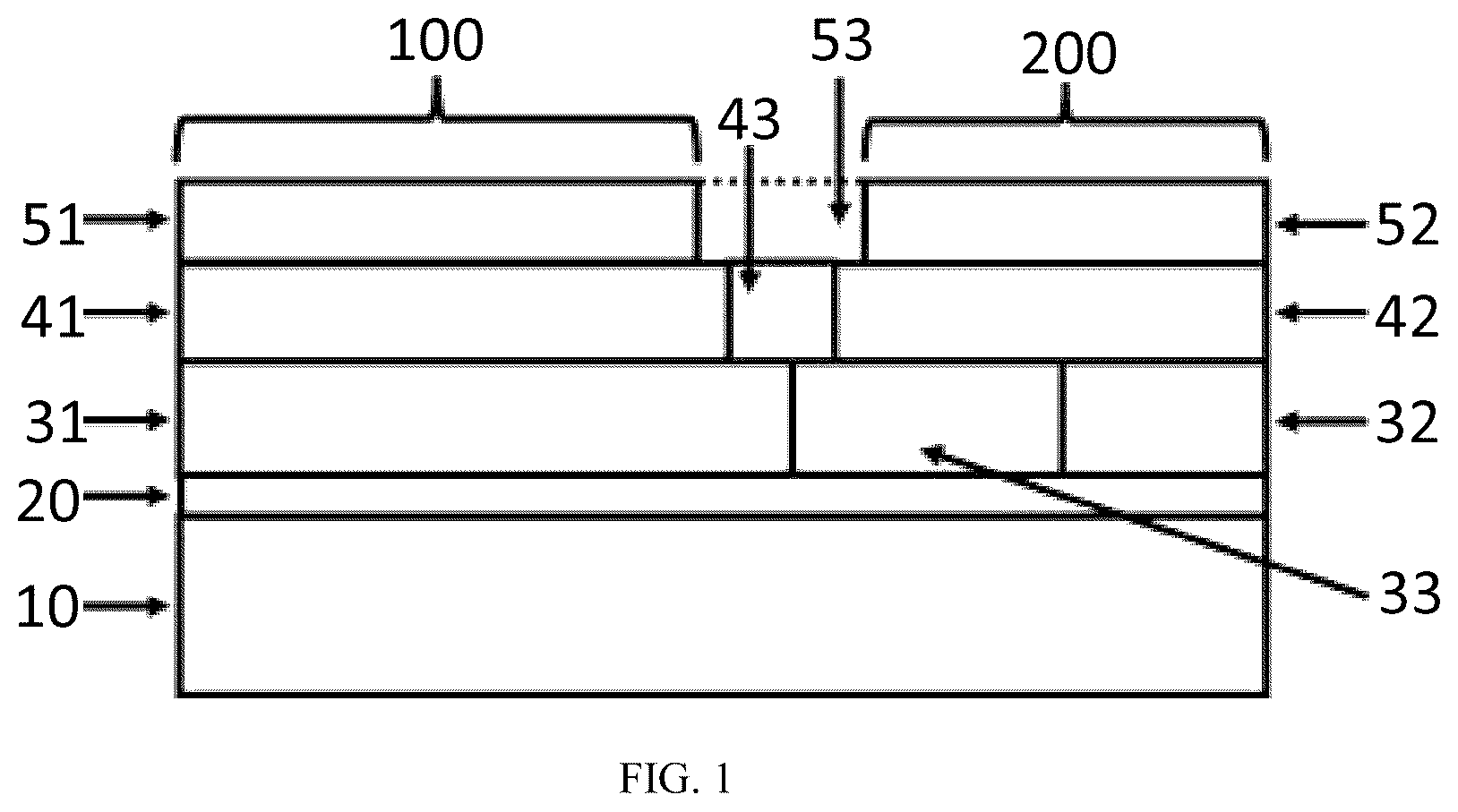 Patent US12366704 Figure 1 – Photonic integrated chip structure and fabrication method thereof