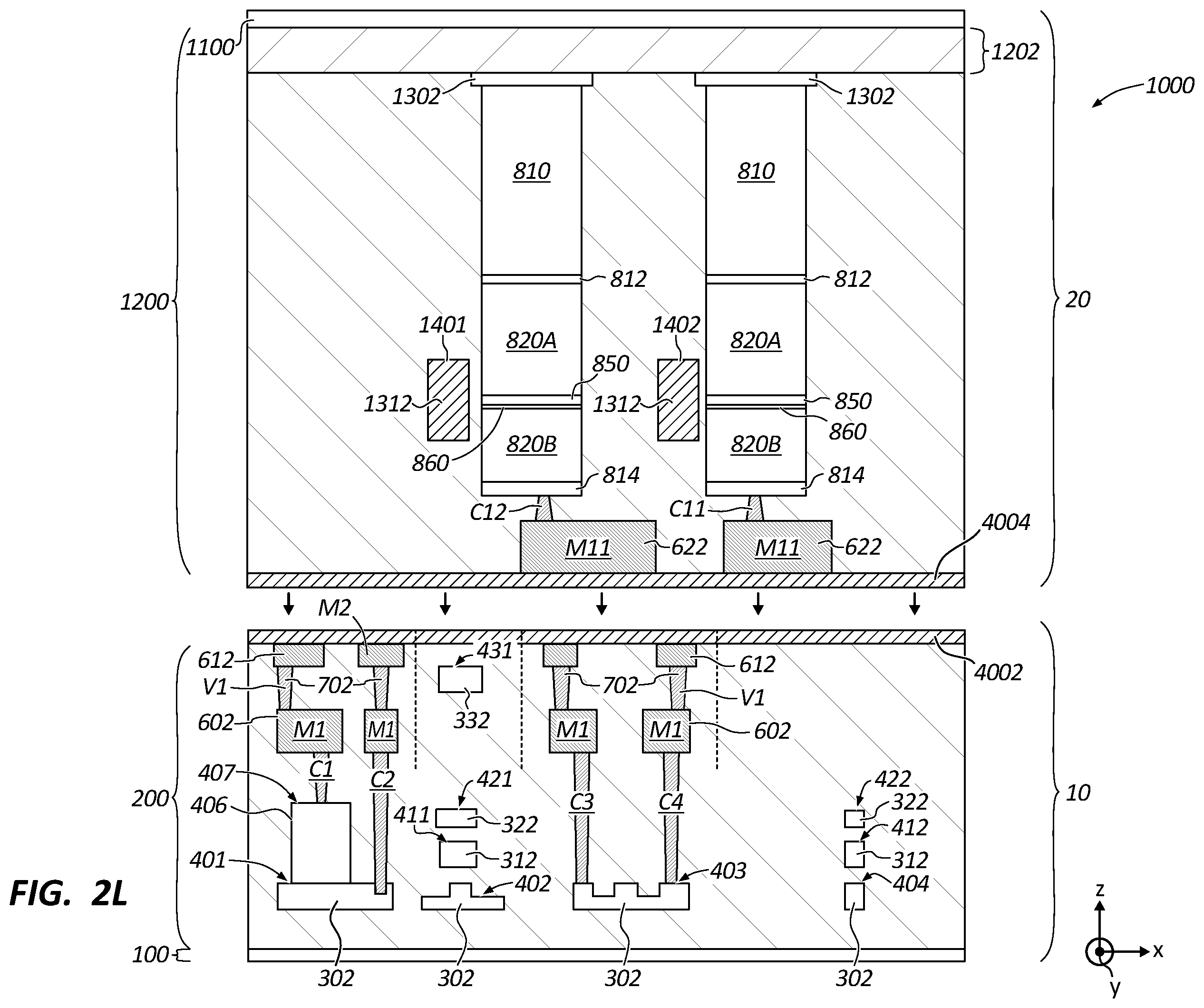 Patent US12366705 Figure 13 – Photonics optoelectrical system
