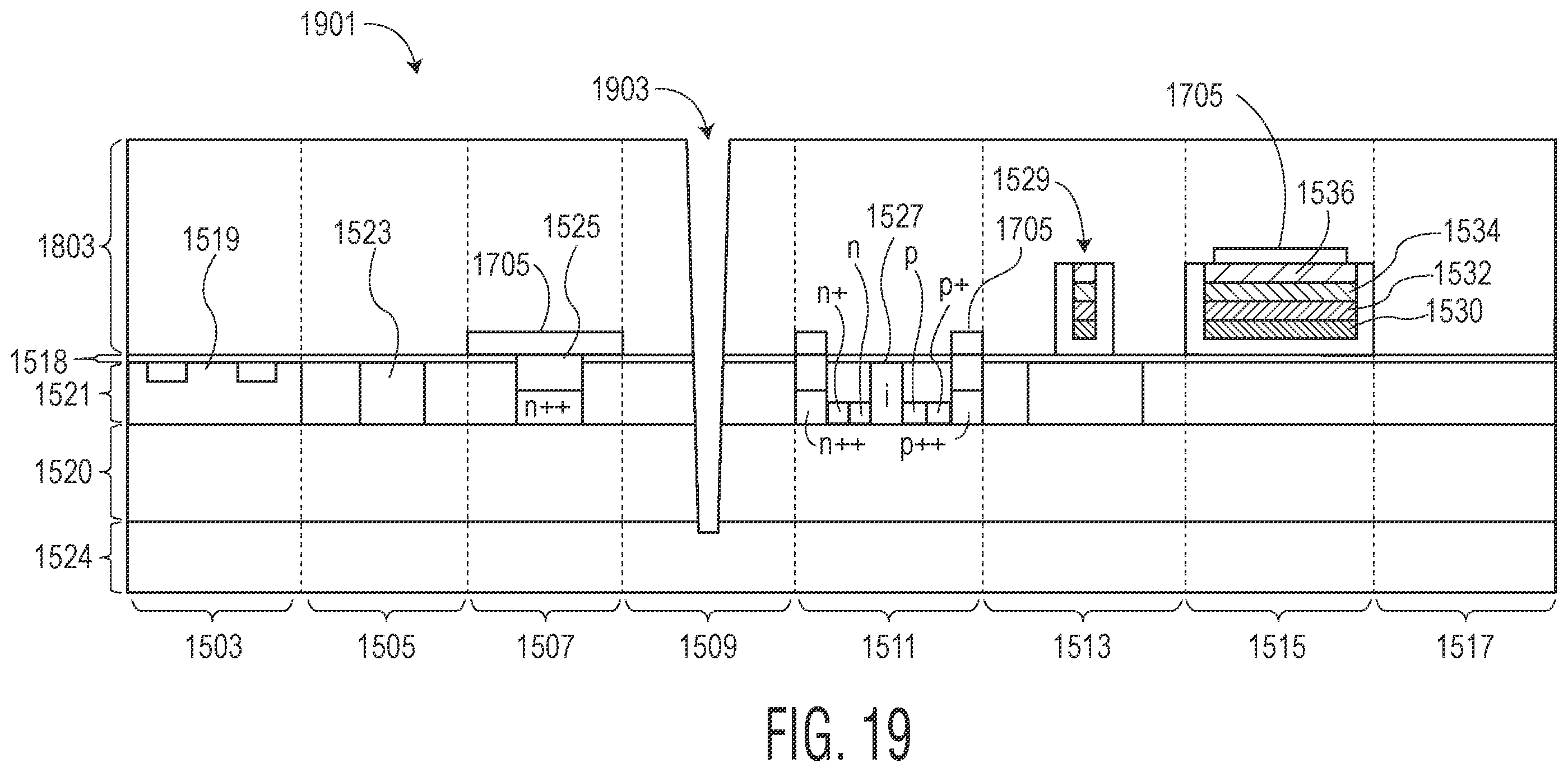 Patent US12366708 Figure 16 – Photonic integrated circuit