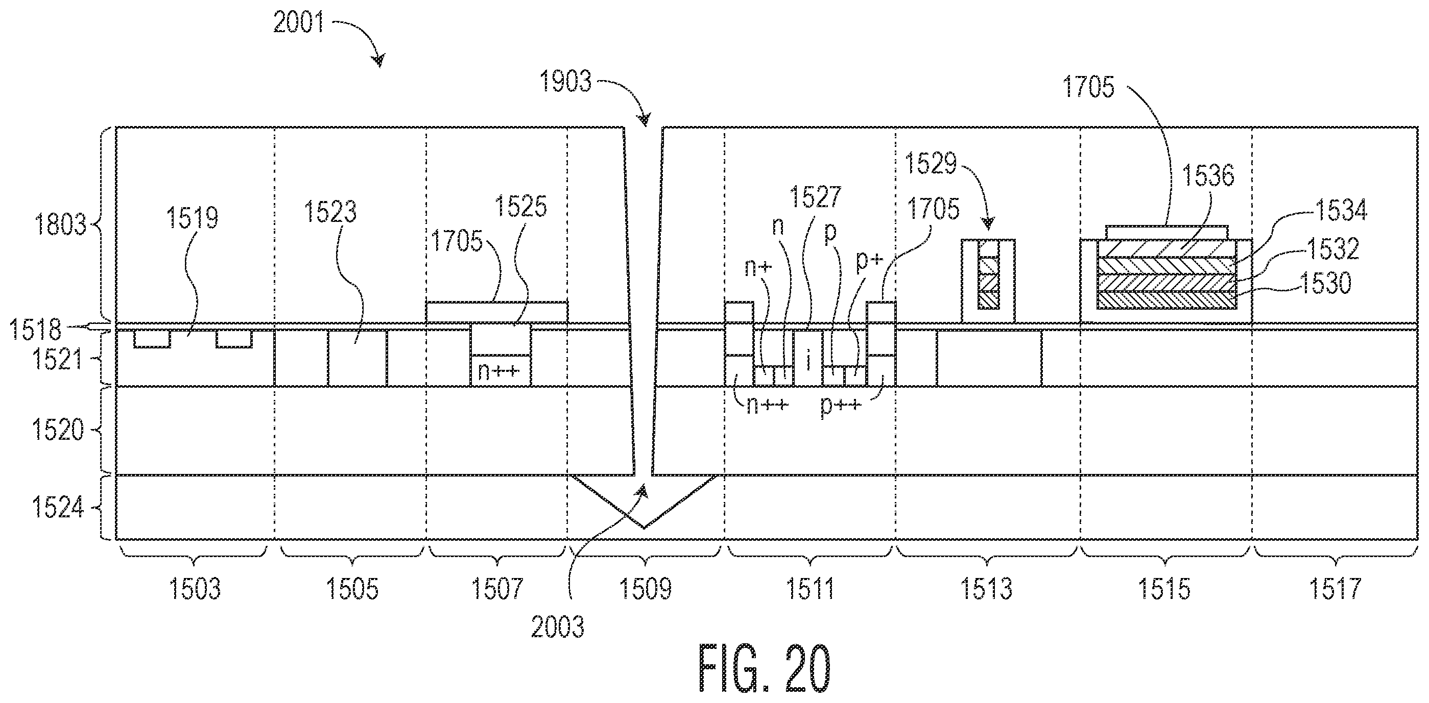 Patent US12366708 Figure 17 – Photonic integrated circuit