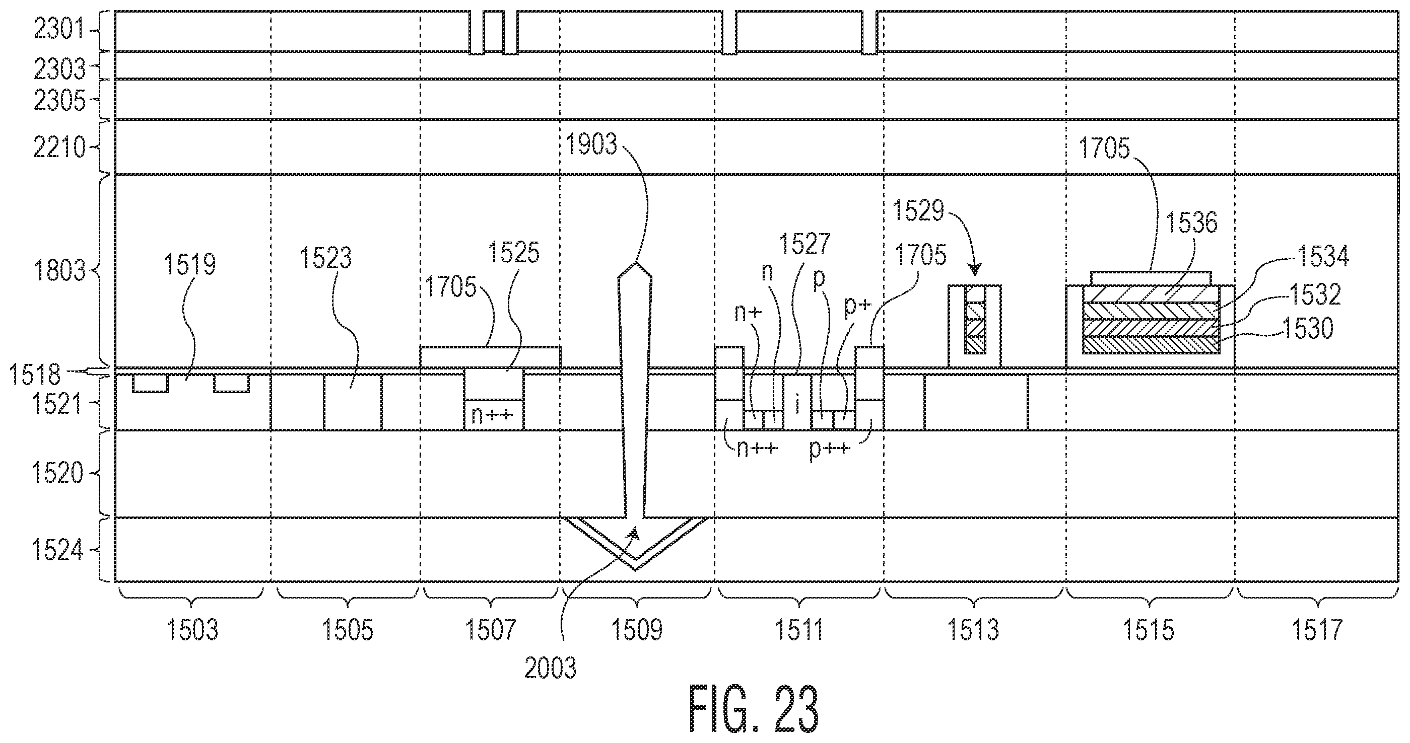 Patent US12366708 Figure 20 – Photonic integrated circuit