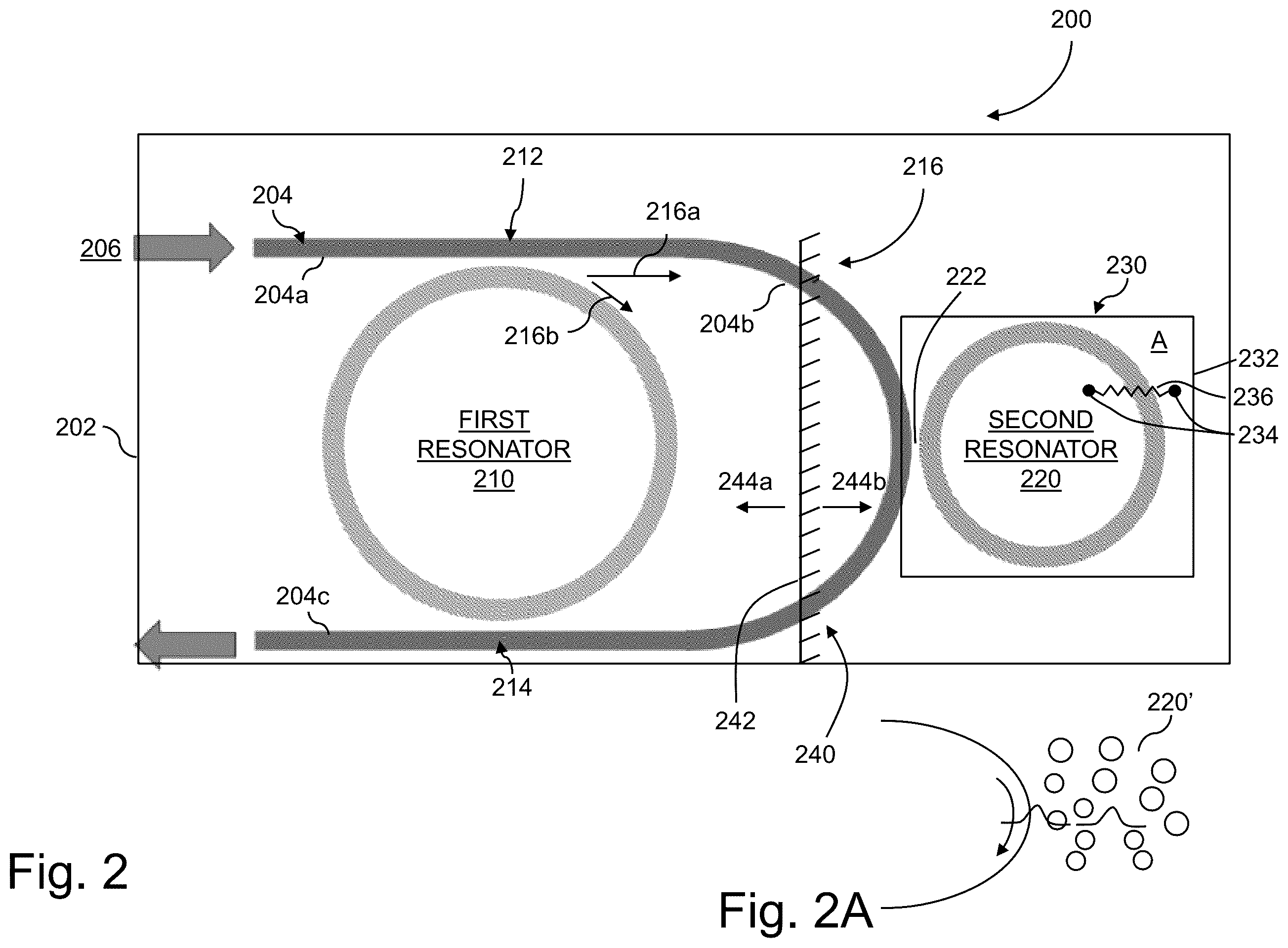 Patent US12366709 Figure 2 – Resonant interferometric coupler and method of modifying an optical signal using same