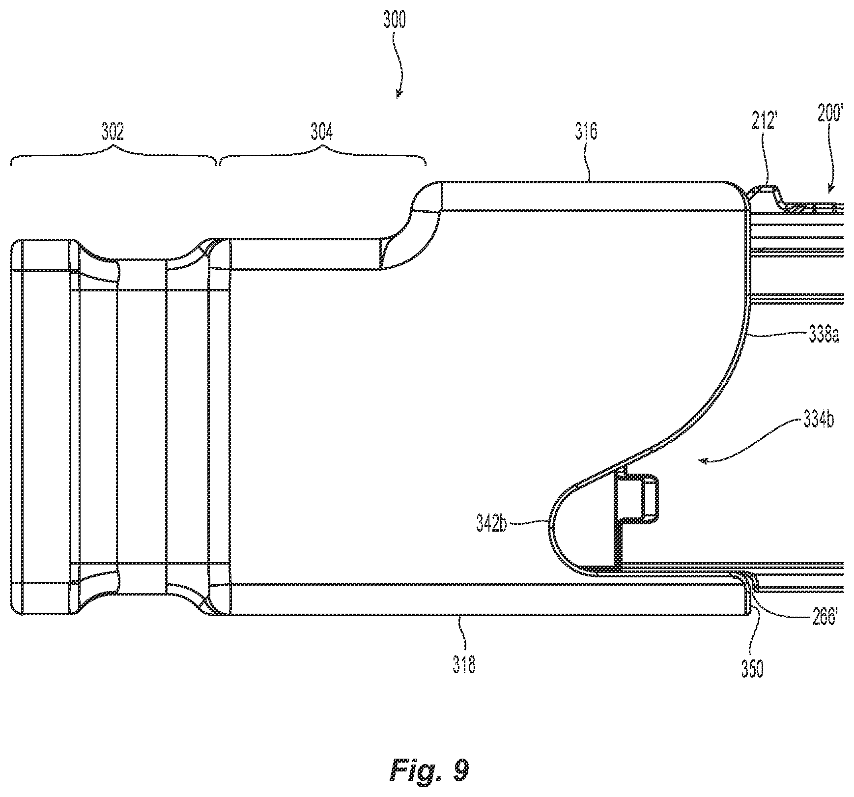 Patent US12366711 Figure 9 – Small form factor fiber optic connector dust cap