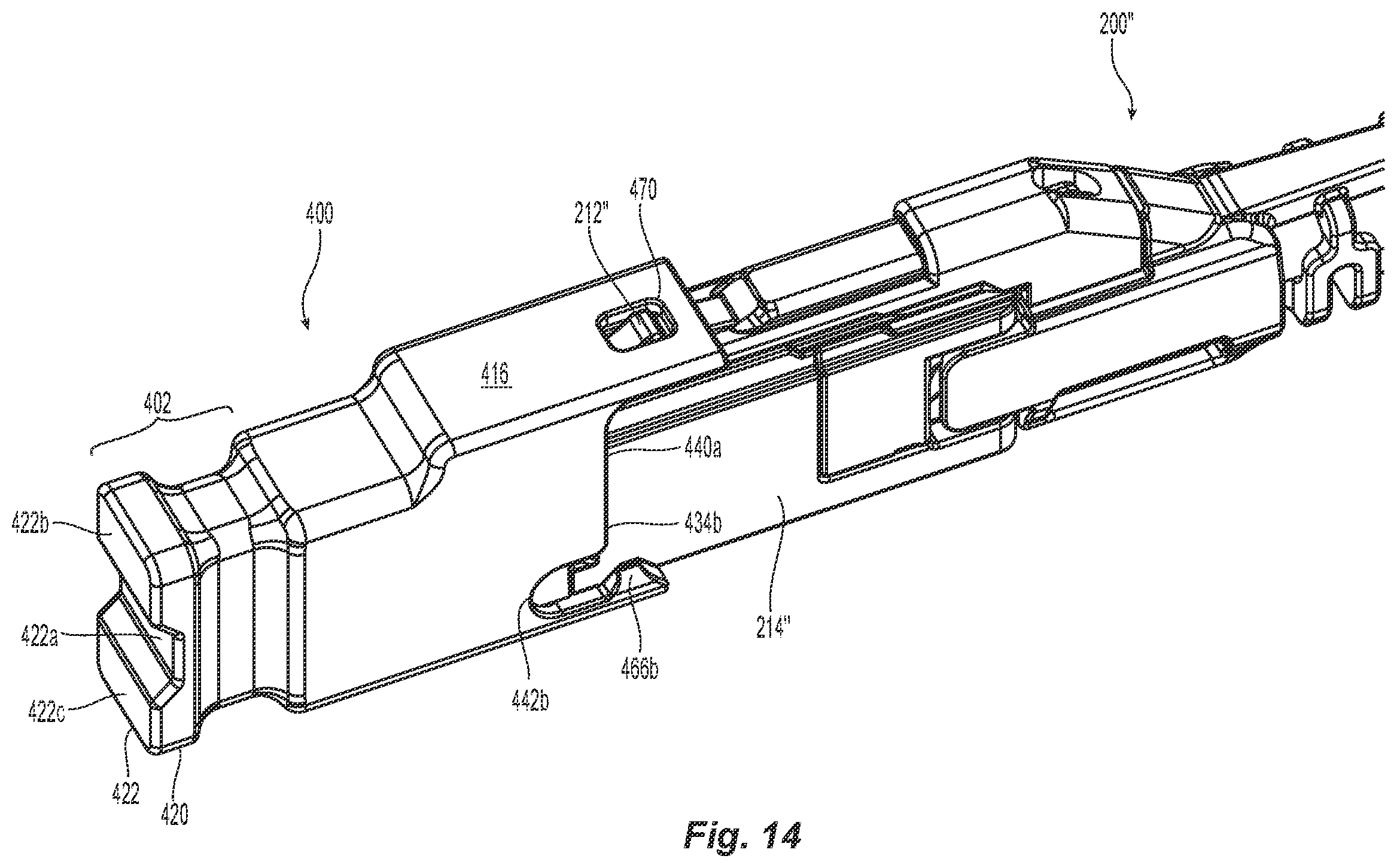 Patent US12366711 Figure 14 – Small form factor fiber optic connector dust cap