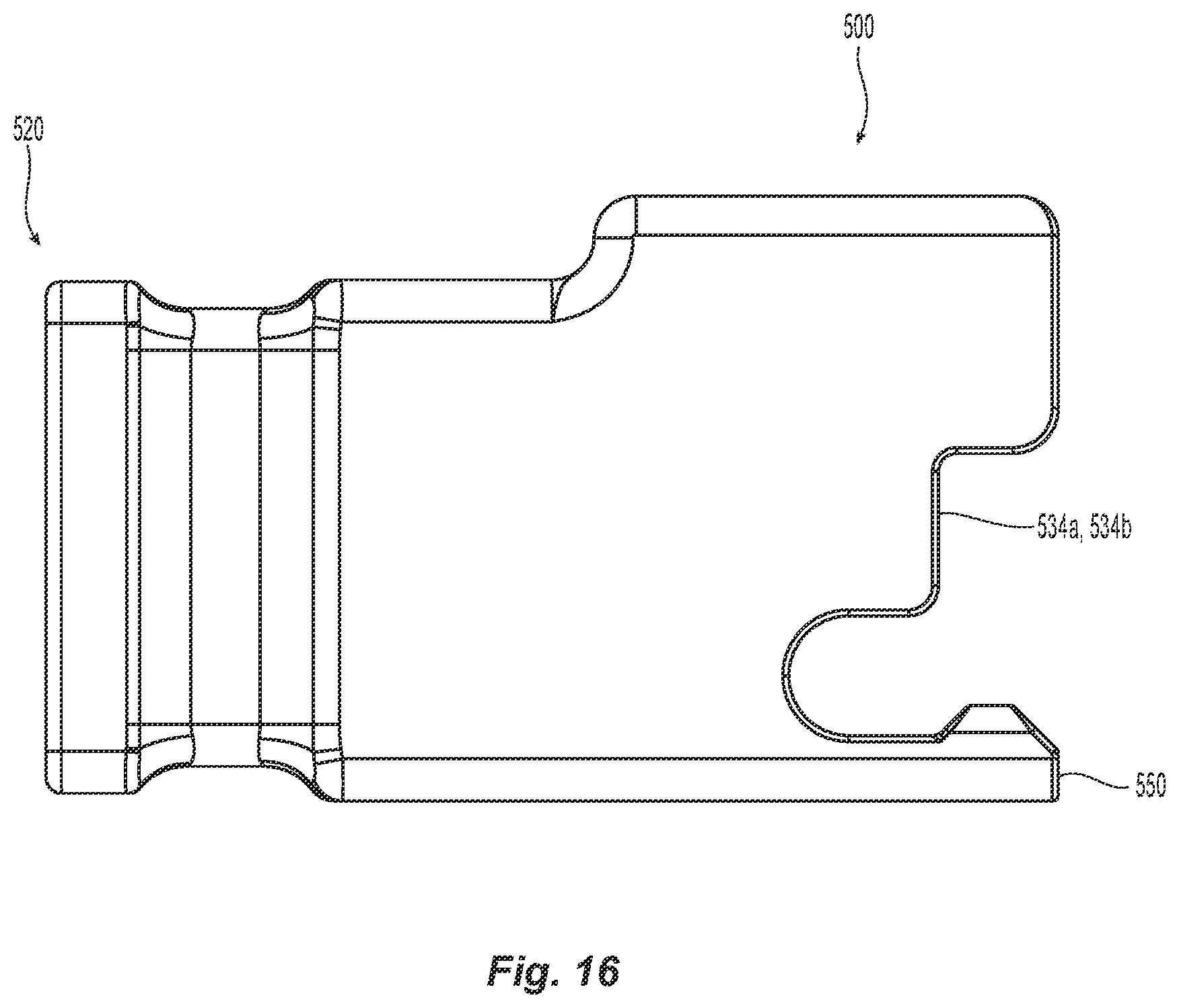 Patent US12366711 Figure 16 – Small form factor fiber optic connector dust cap