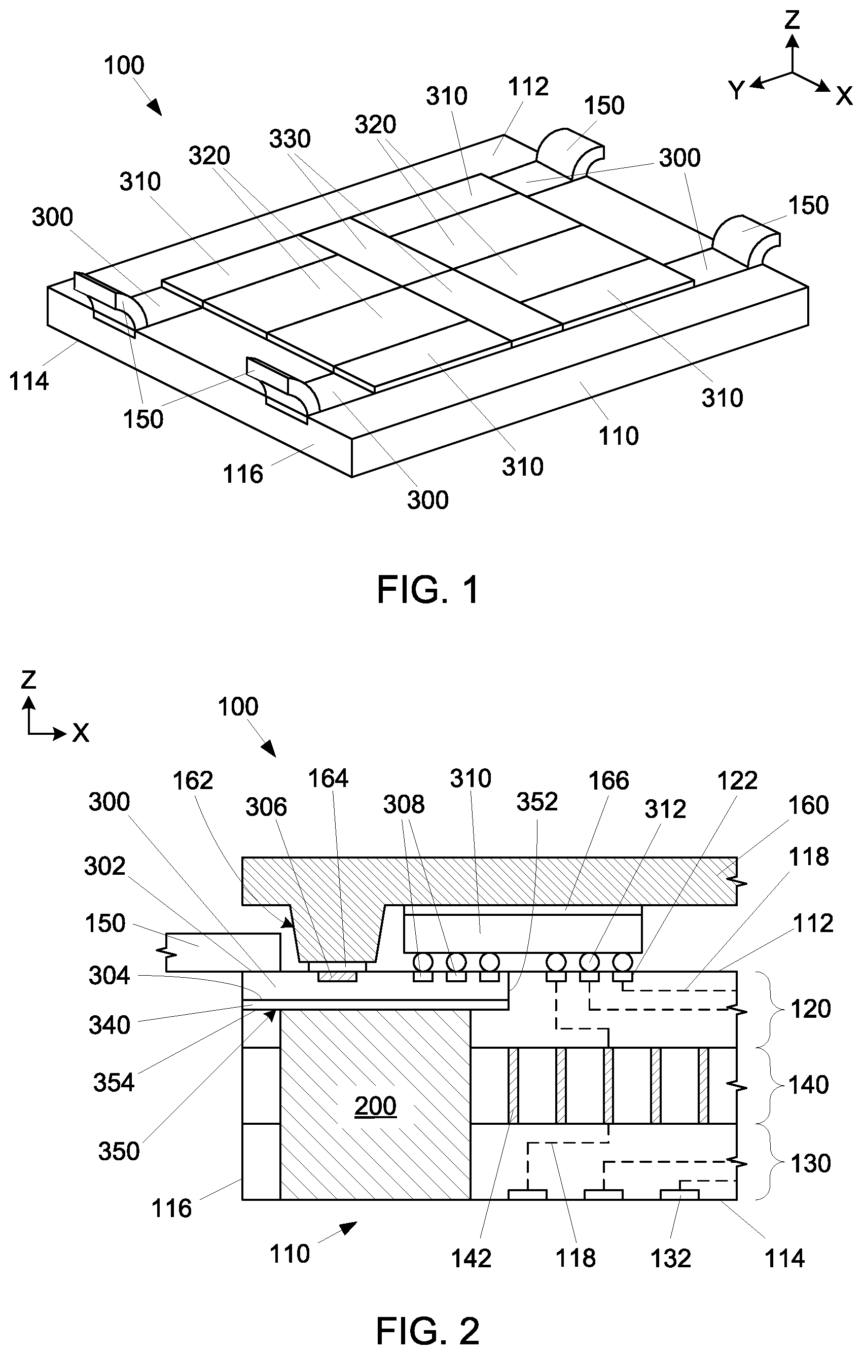 Patent US12366713 Figure 1 – Heat dissipation structures for optical communication devices