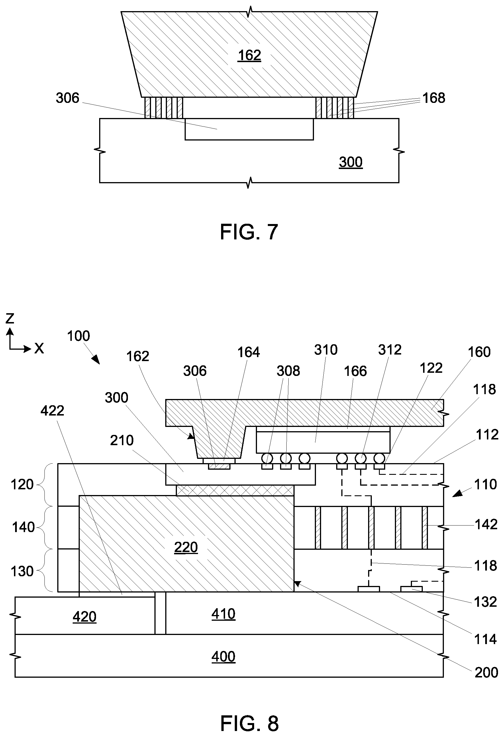 Patent US12366713 Figure 4 – Heat dissipation structures for optical communication devices