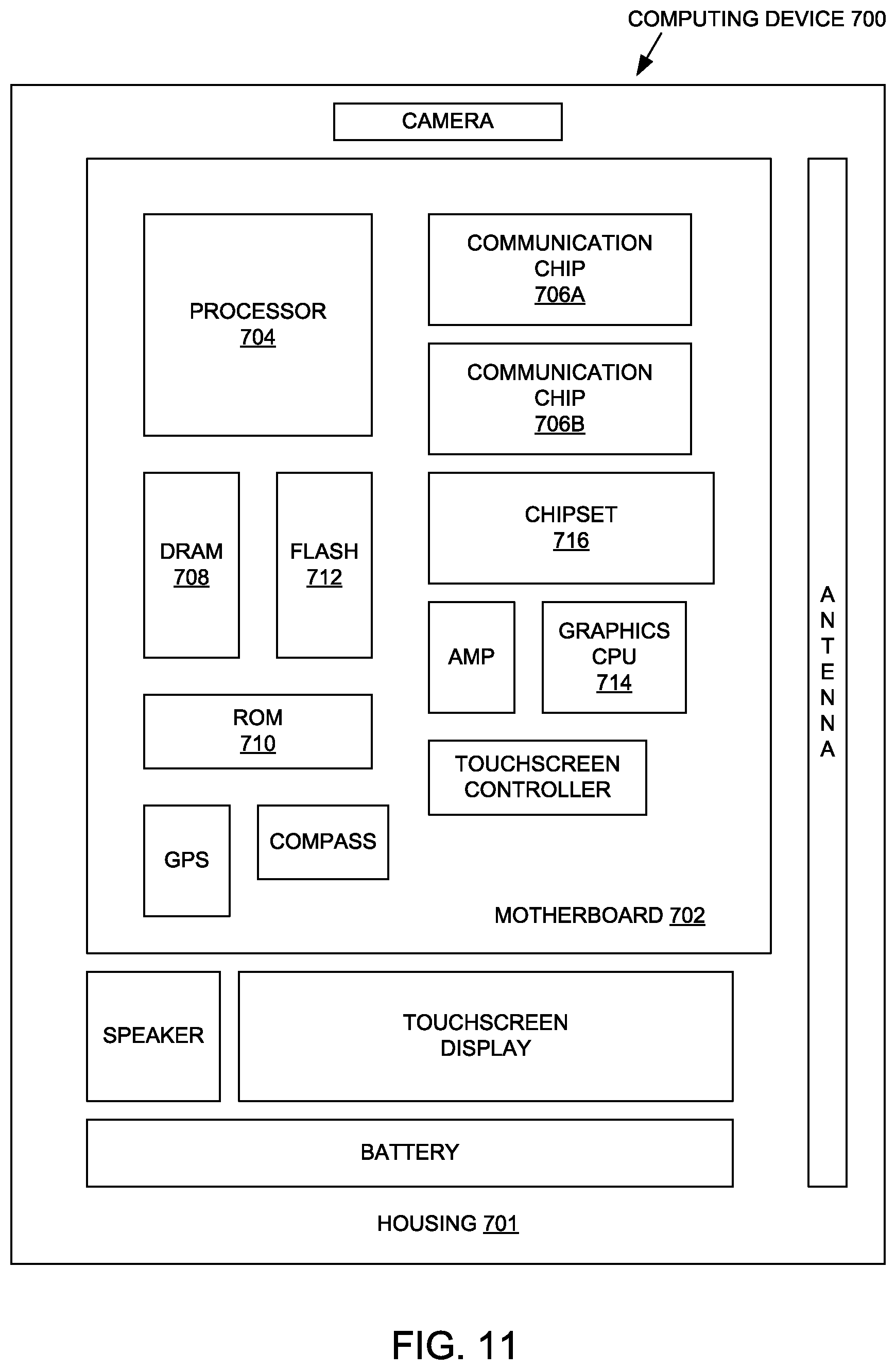 Patent US12366713 Figure 7 – Heat dissipation structures for optical communication devices