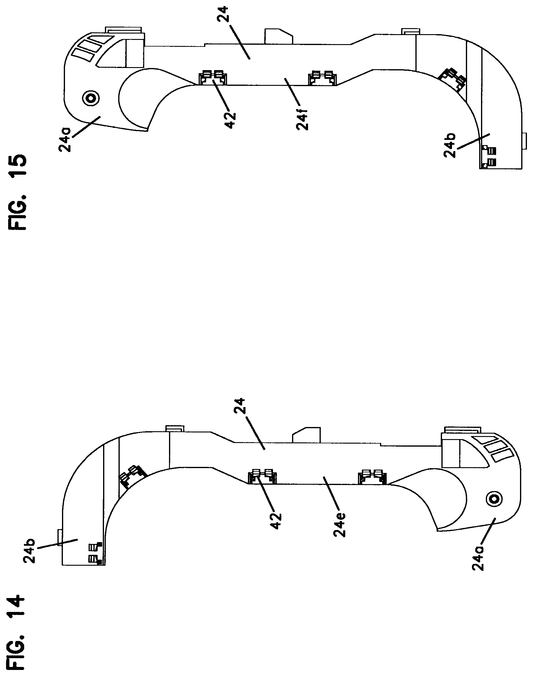 Patent US12366717 Figure 14 – Telecommunications tray assembly