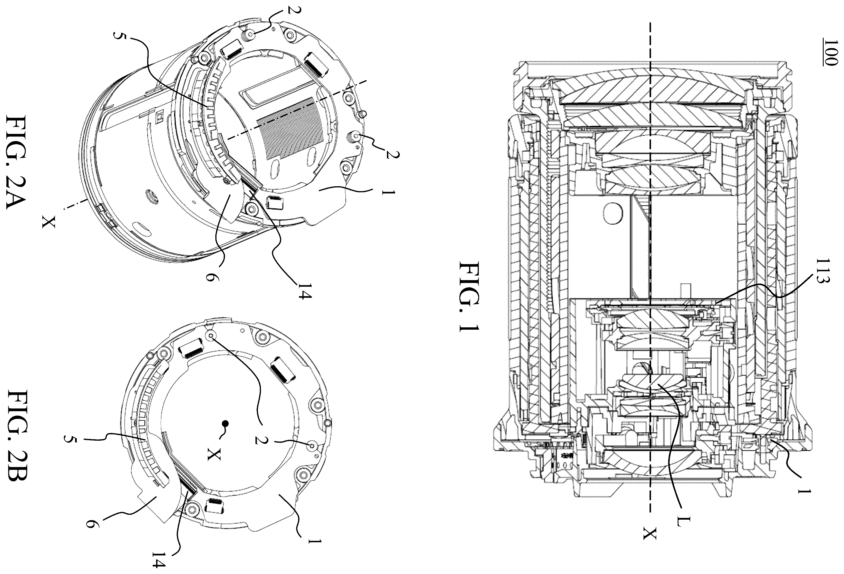 Patent US12366720 Figure 1 – Lens barrel