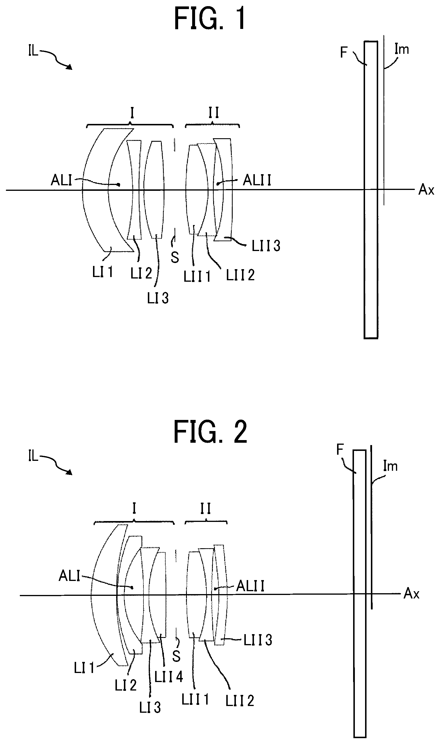 Patent US12366721 — Imaging lens, camera, and mobile information terminal apparatus — Figure 1