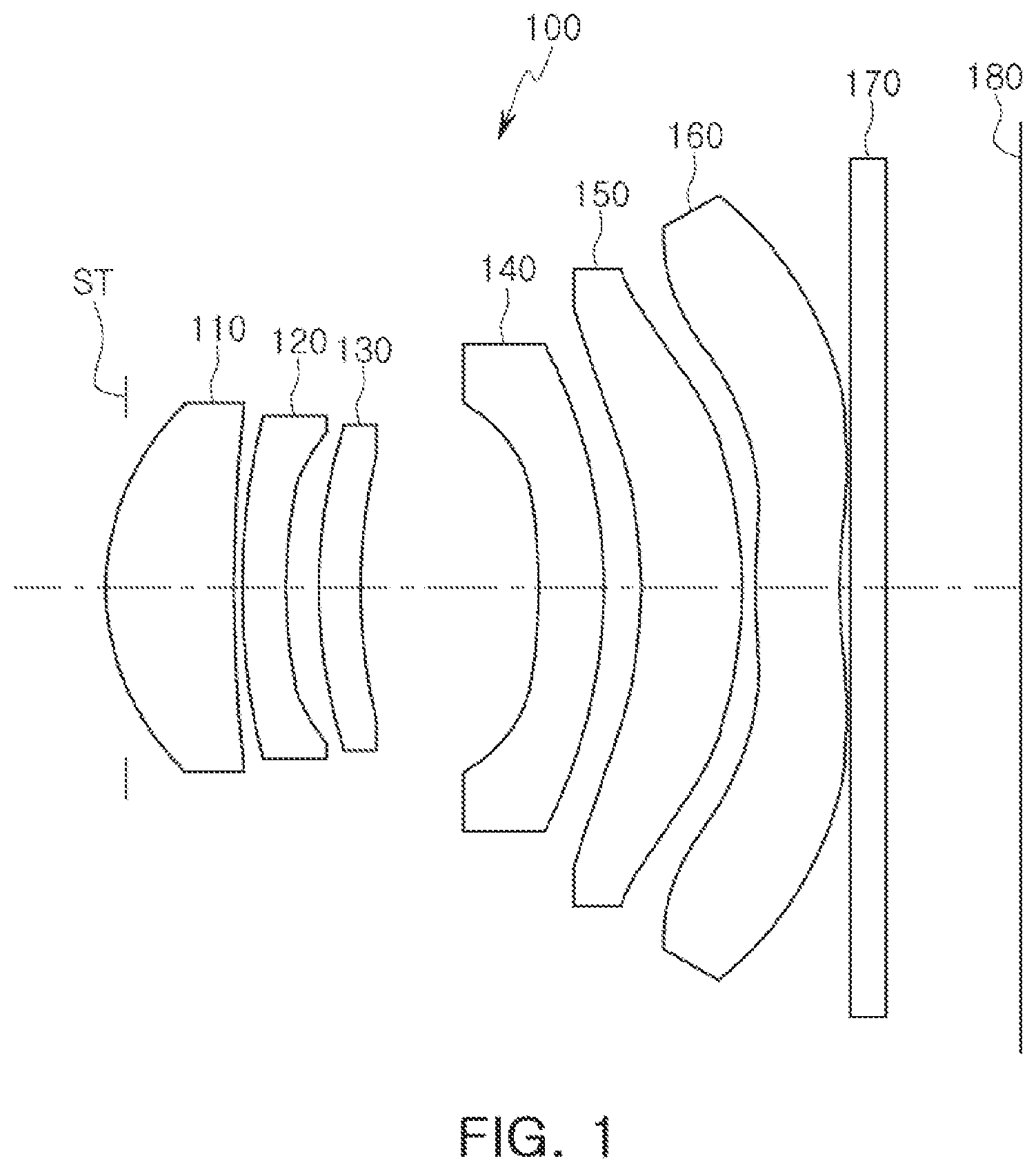 Patent US12366722 Figure 1 – Telescopic optical imaging system