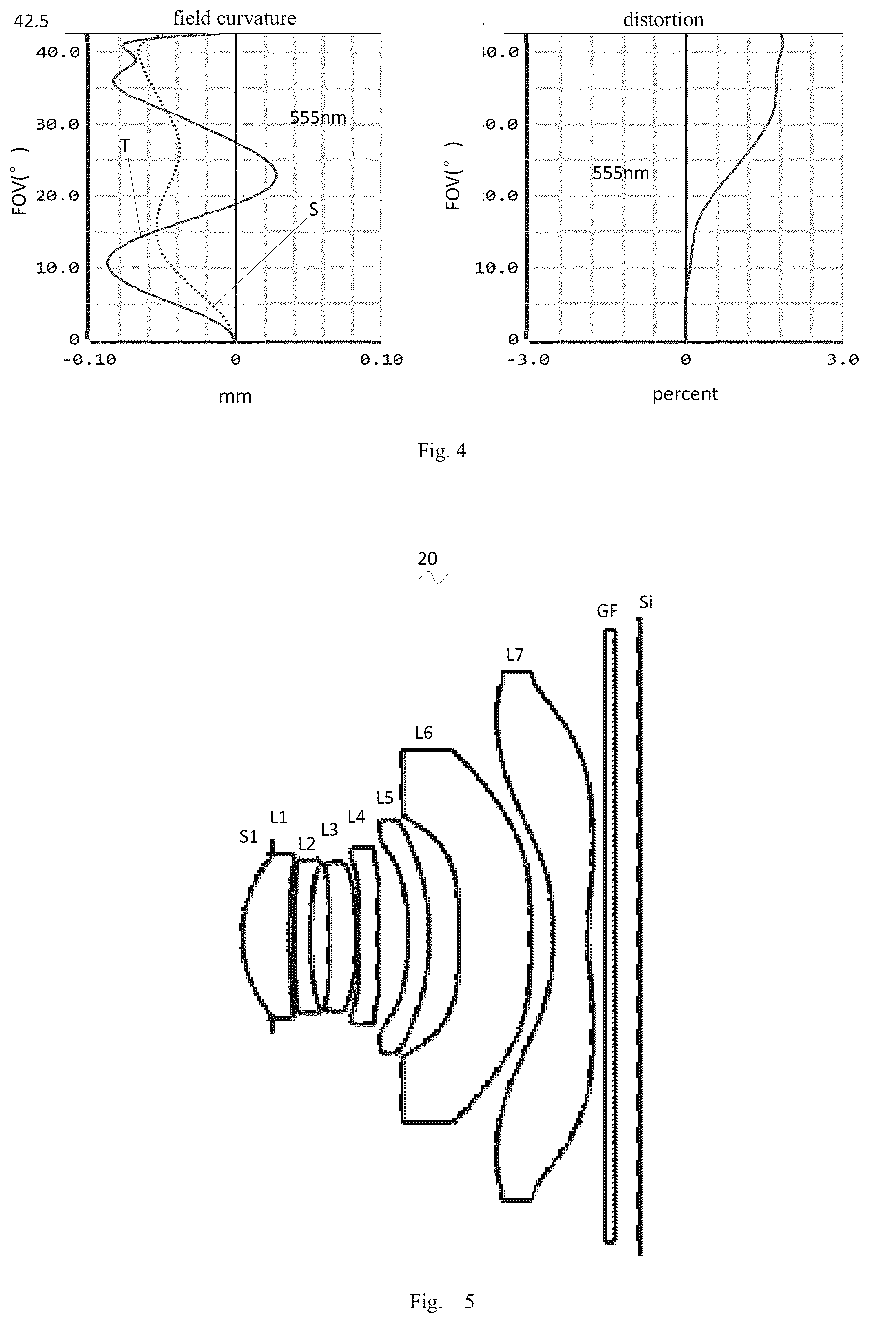 Patent US12366723 Figure 3 – Camera optical lens