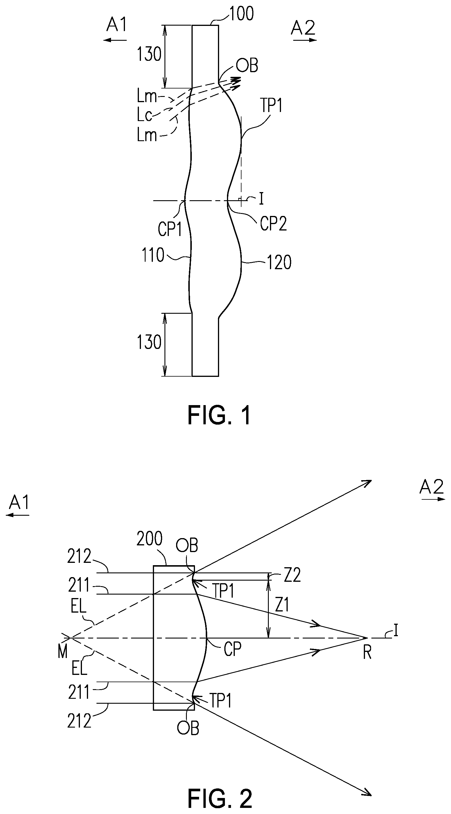 Patent US12366725 Figure 1 – Optical imaging lens