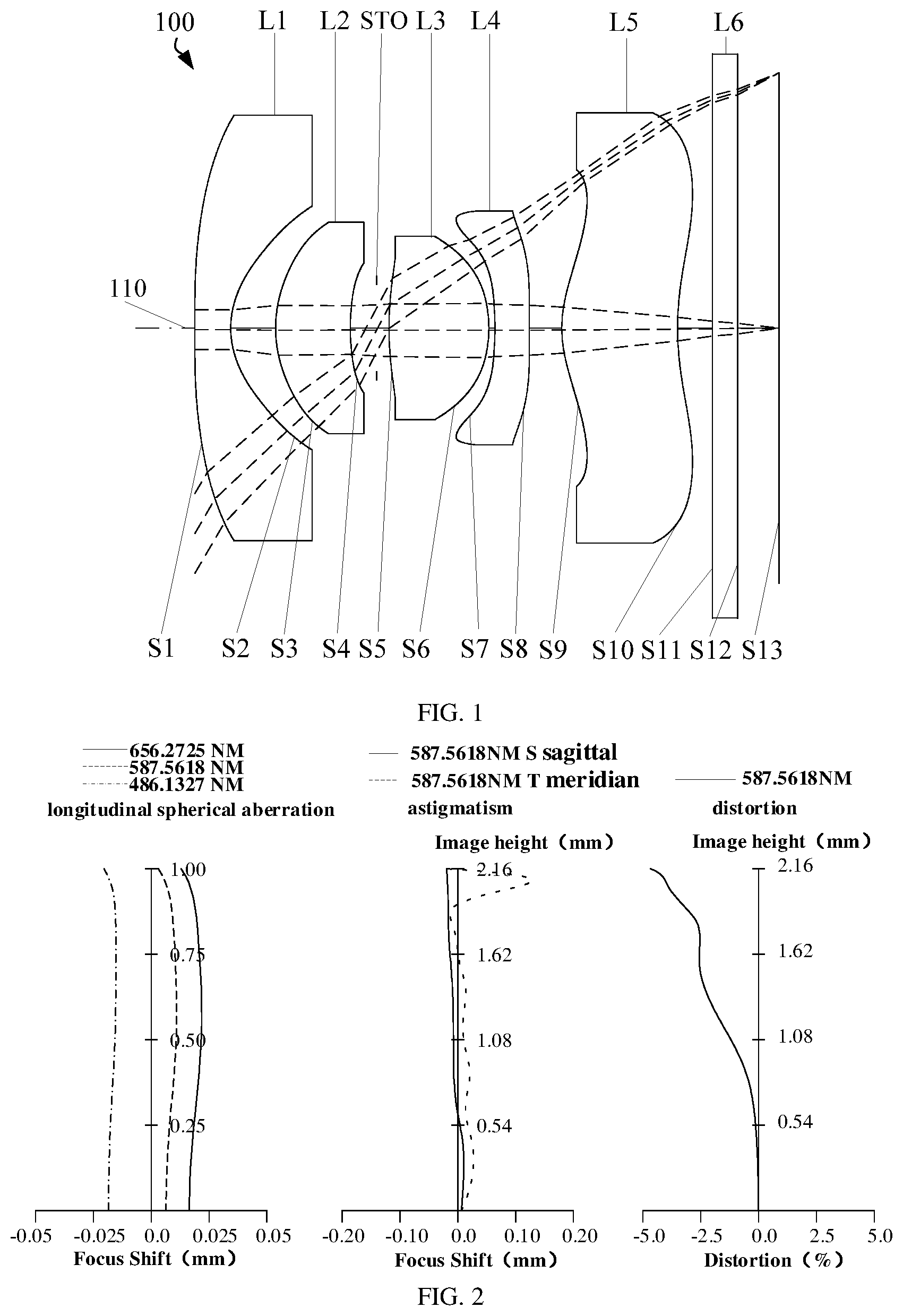 Patent US12366728 Figure 1 – Optical system, image acquisition module and electronic device