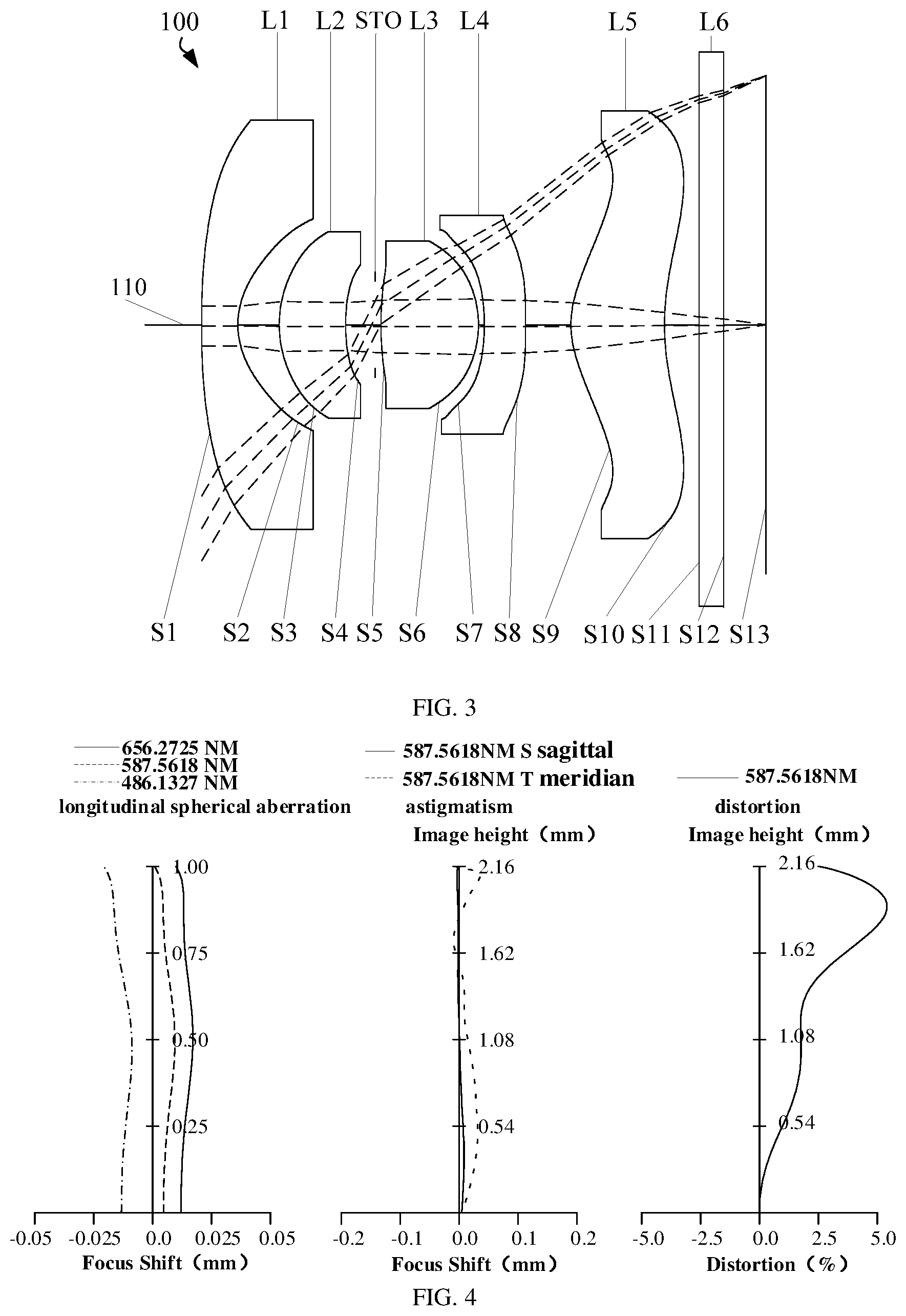 Patent US12366728 Figure 2 – Optical system, image acquisition module and electronic device