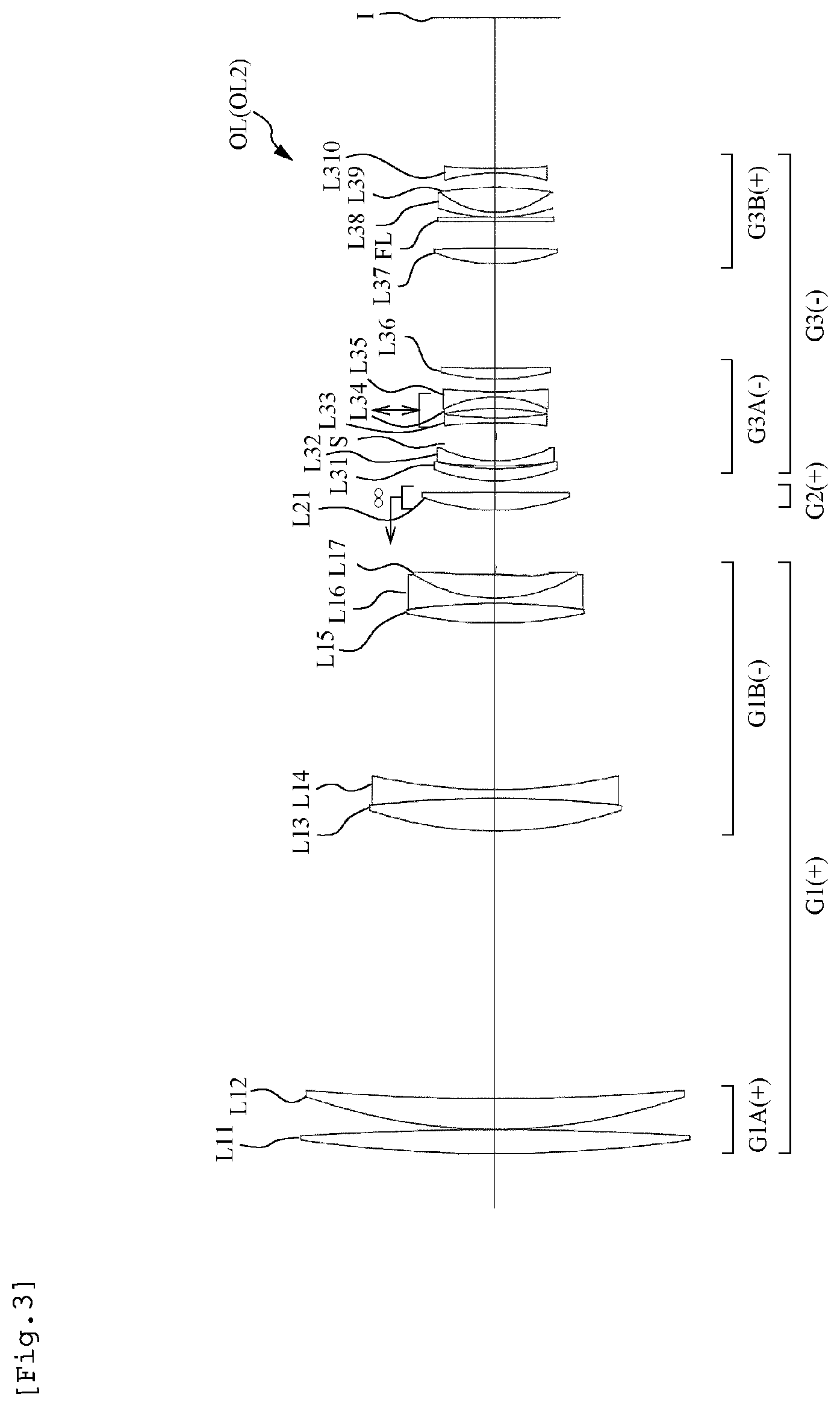 Patent US12366729 Figure 4 – Optical system, optical apparatus, and method for manufacturing optical system