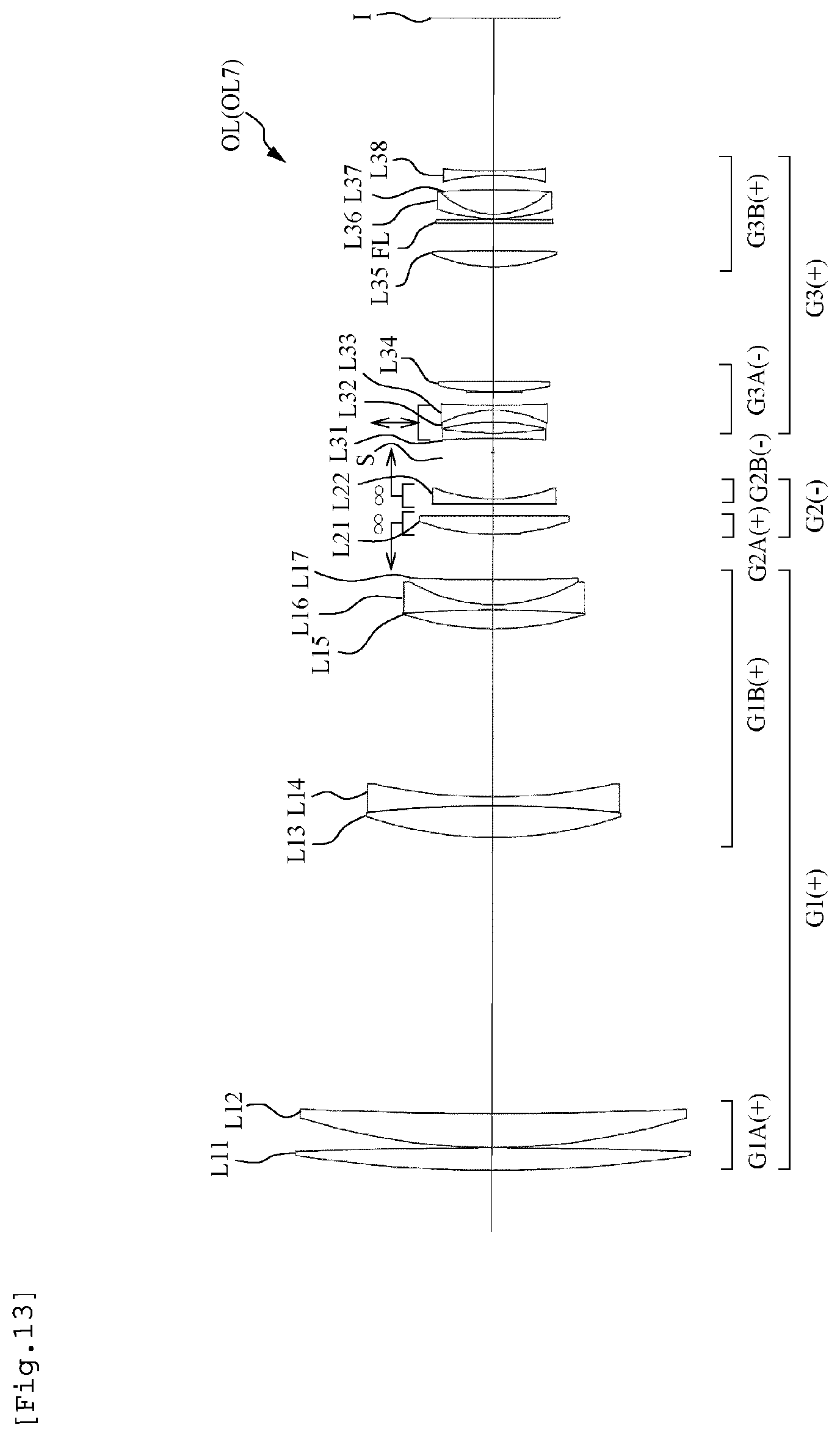 Patent US12366729 Figure 19 – Optical system, optical apparatus, and method for manufacturing optical system