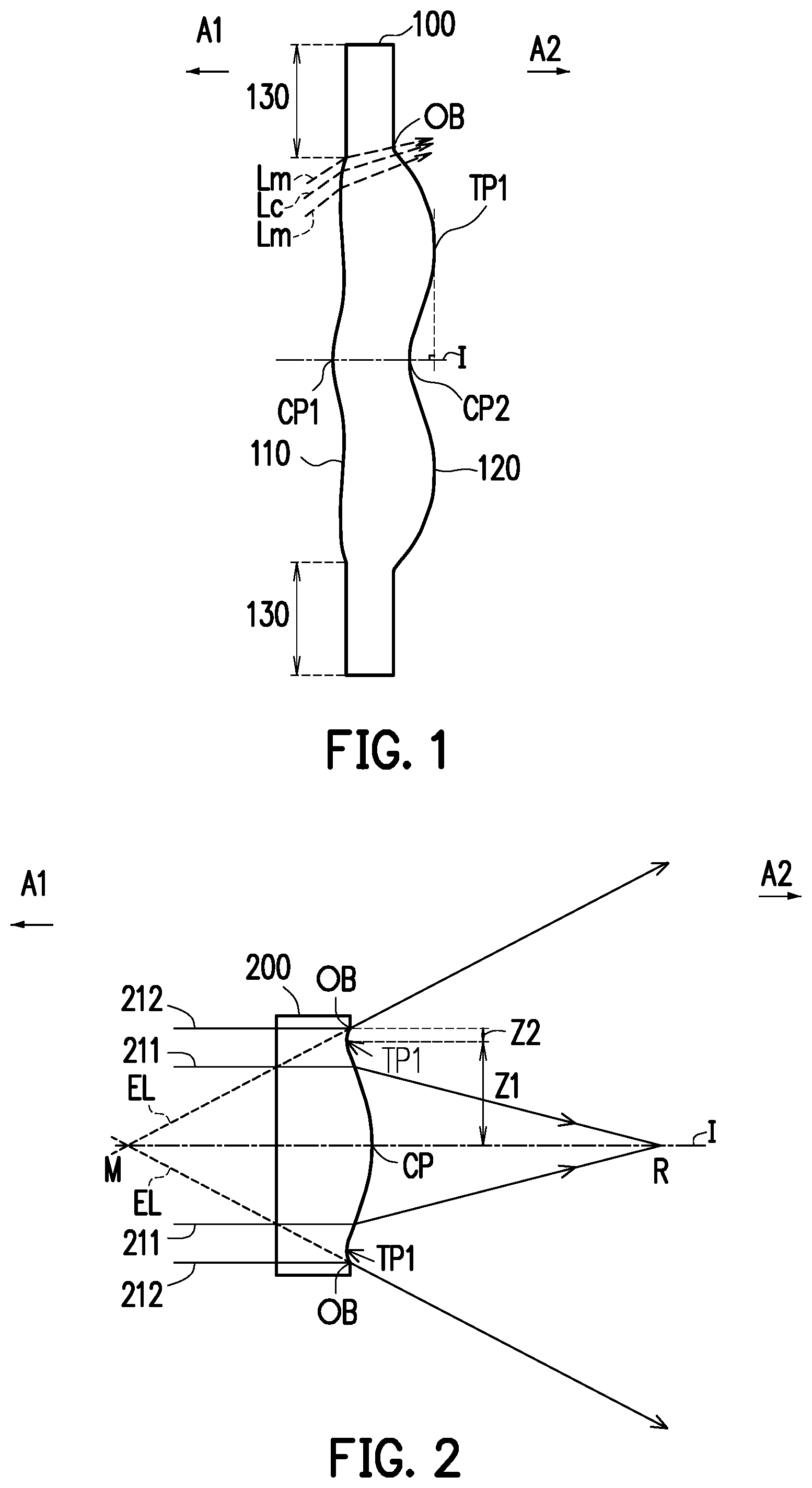 Patent US12366732 Figure 1 – Optical imaging lens