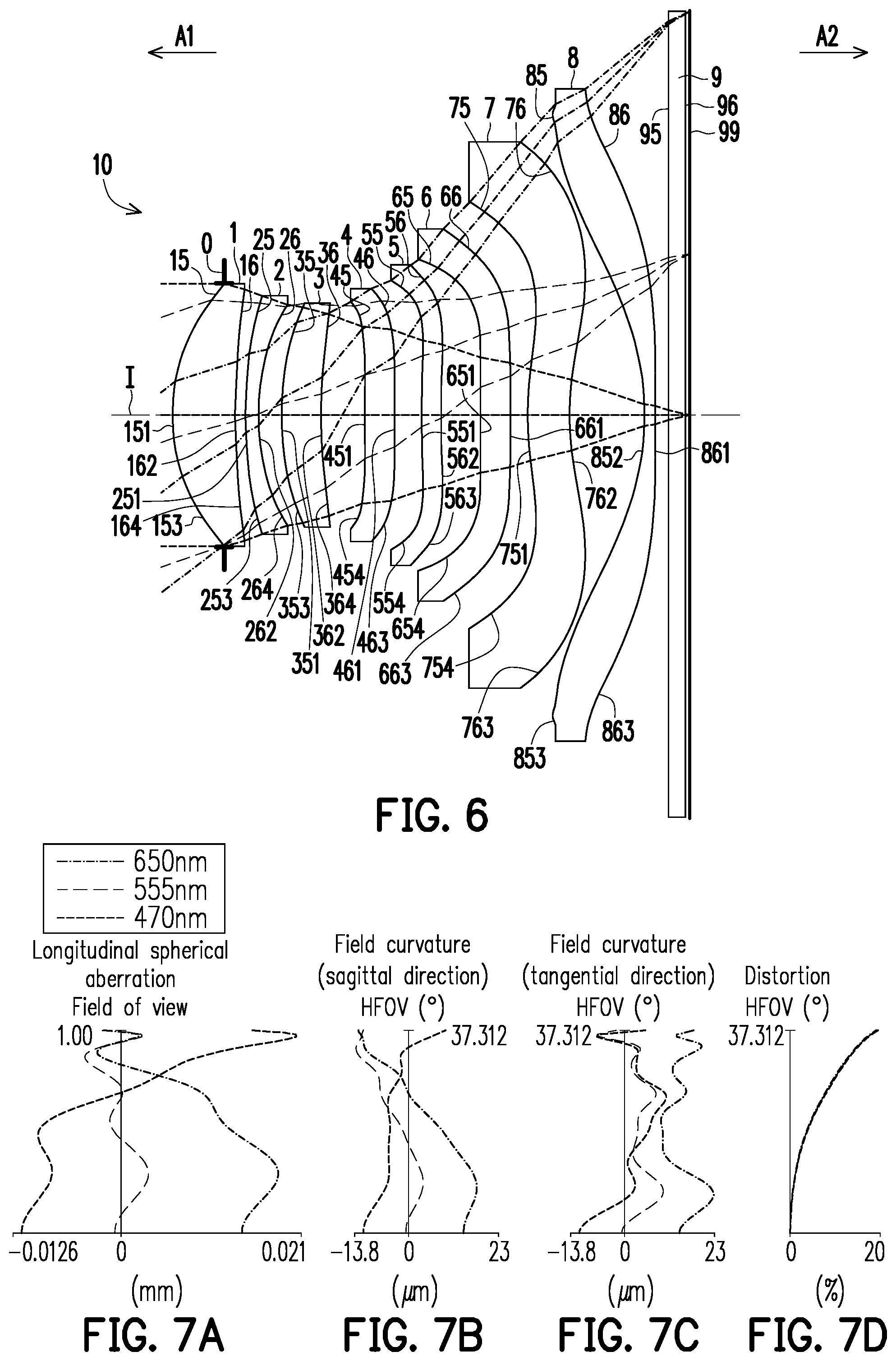 Patent US12366732 Figure 3 – Optical imaging lens