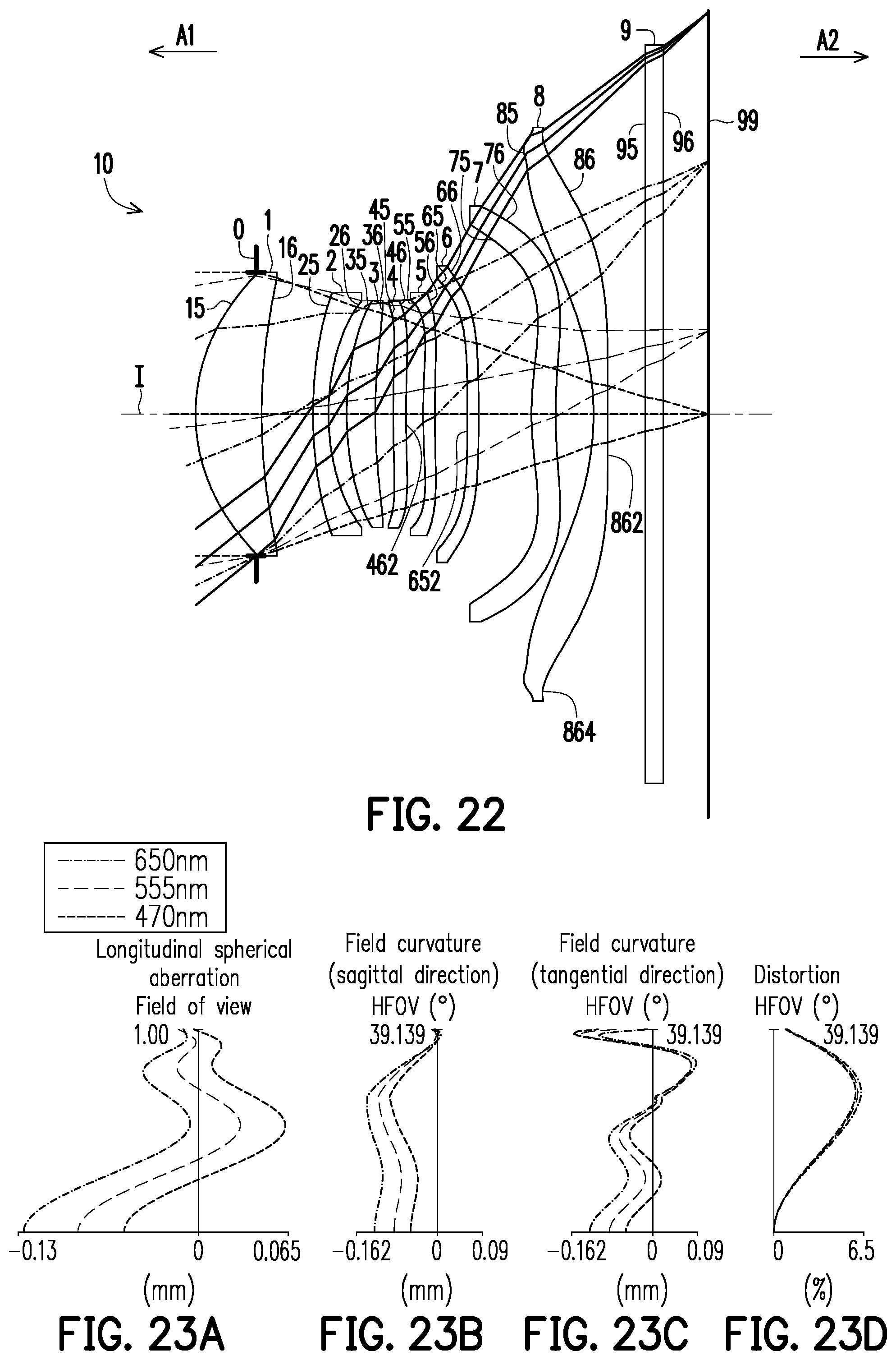 Patent US12366732 Figure 15 – Optical imaging lens