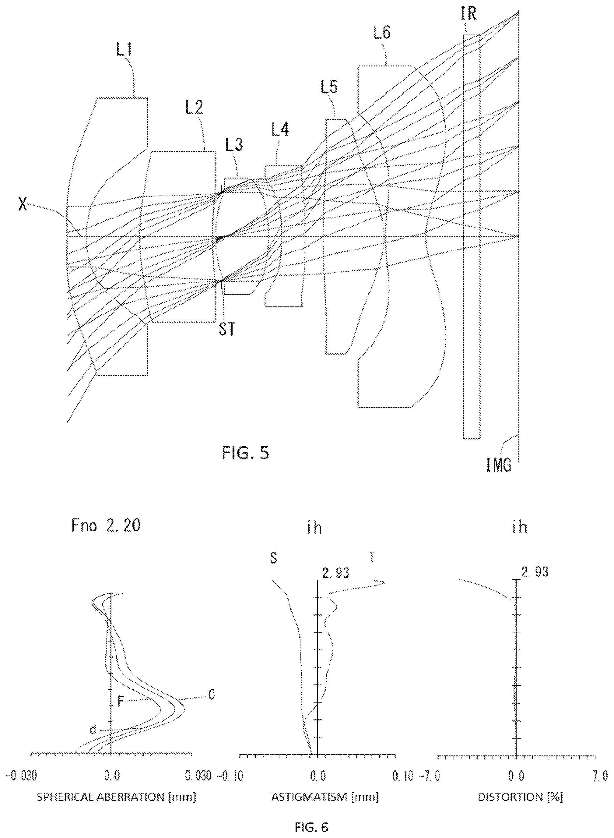 Patent US12366736 Figure 3 – Imaging lens
