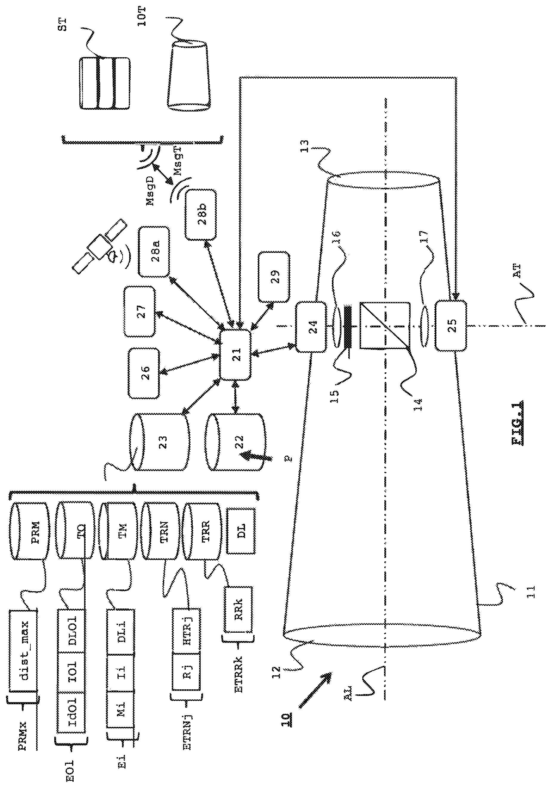 Patent US12366743 Figure 1 – Method for producing a digital image, associated computer program product and optical system