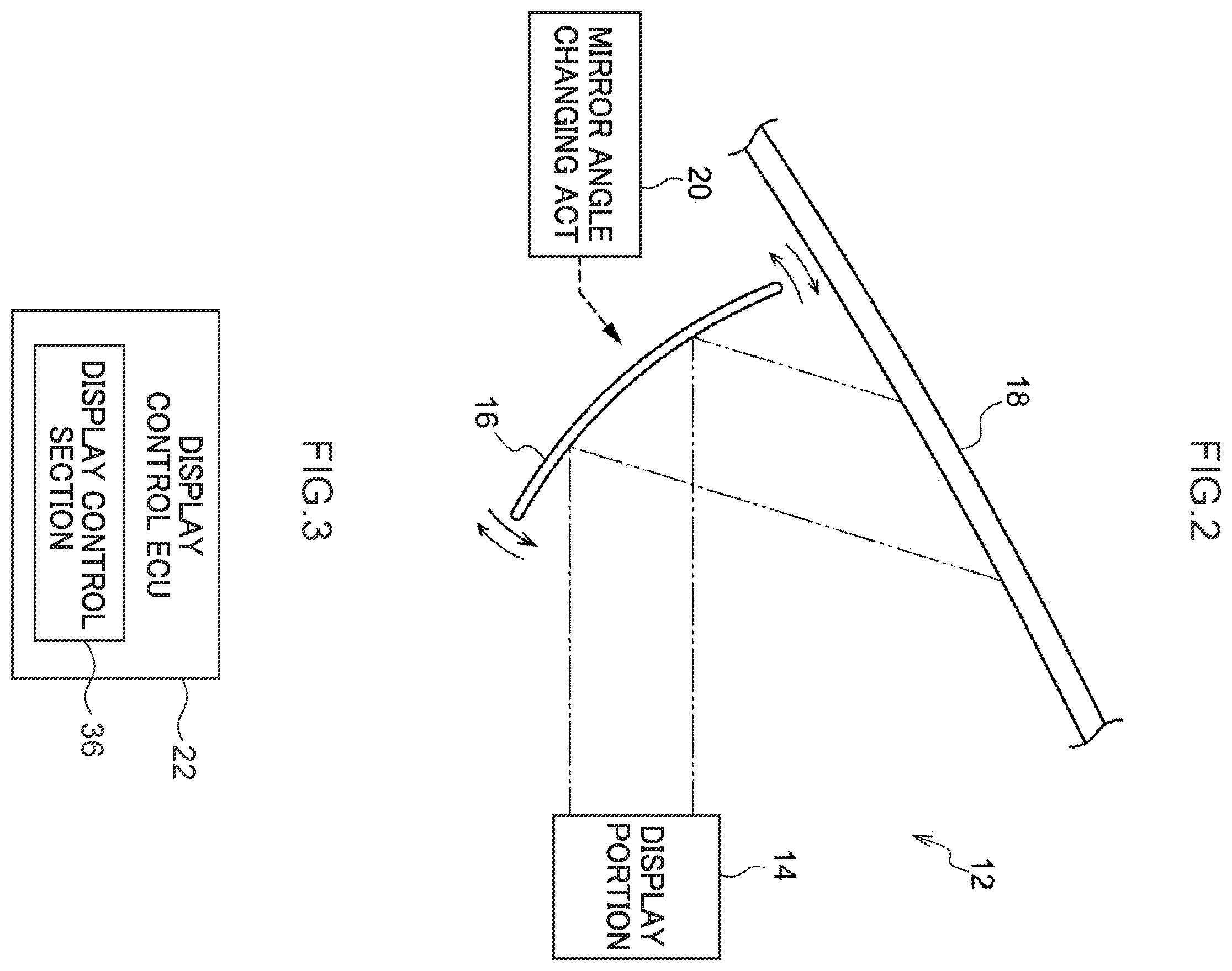 Patent US12366750 Figure 2 – Vehicle display control device, vehicle display device, vehicle display control method and computer-readable storage medium