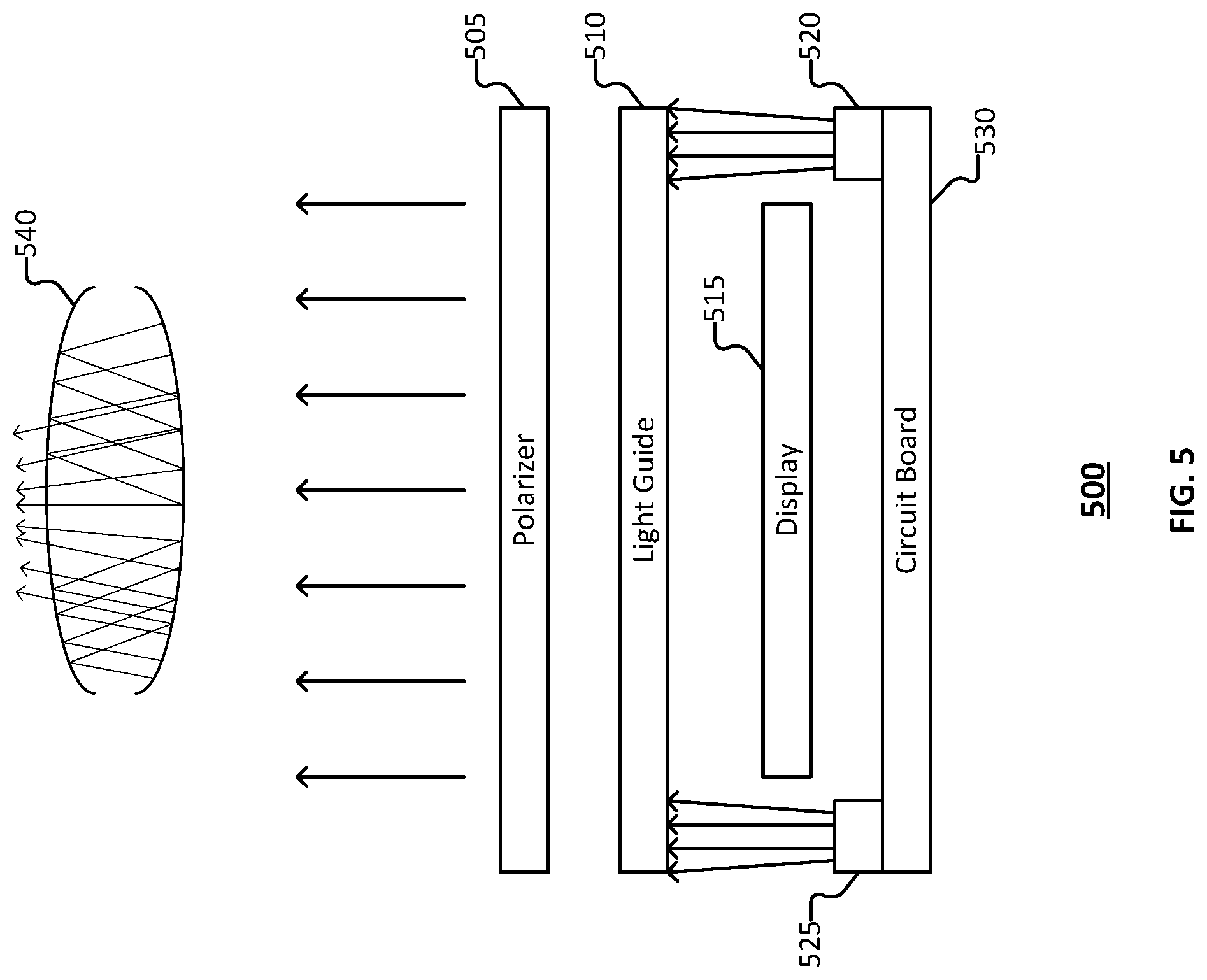 Patent US12366753 Figure 8 – Power for a wearable e-reader