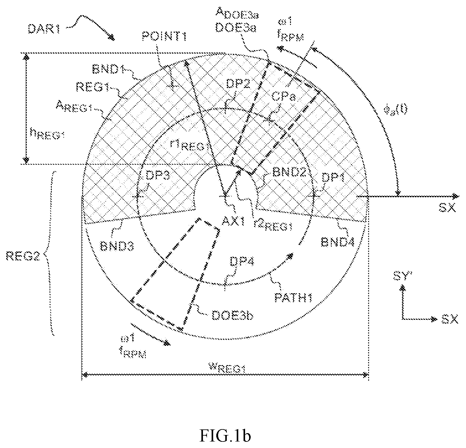 Patent US12366754 Figure 2 – Display device, a vehicle with a display device and display virtual image method