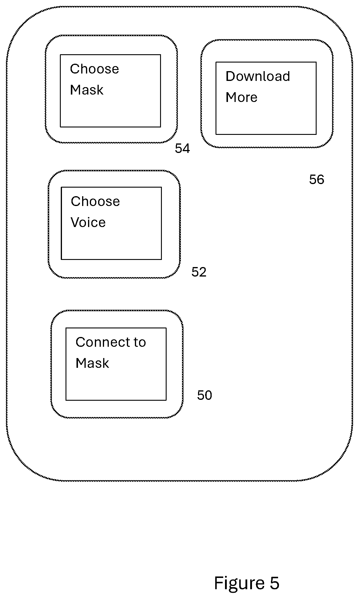 Patent US12366758 Figure 5 – Digital image display mask