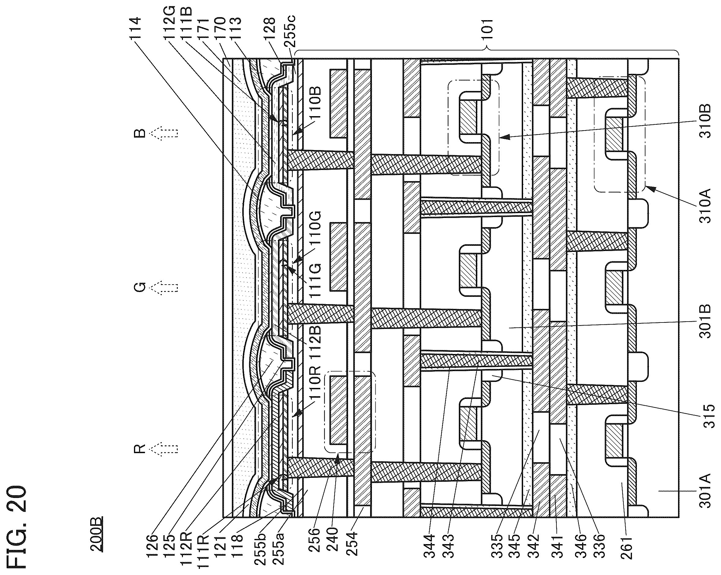 Patent US12366759 Figure 20 – Electronic device
