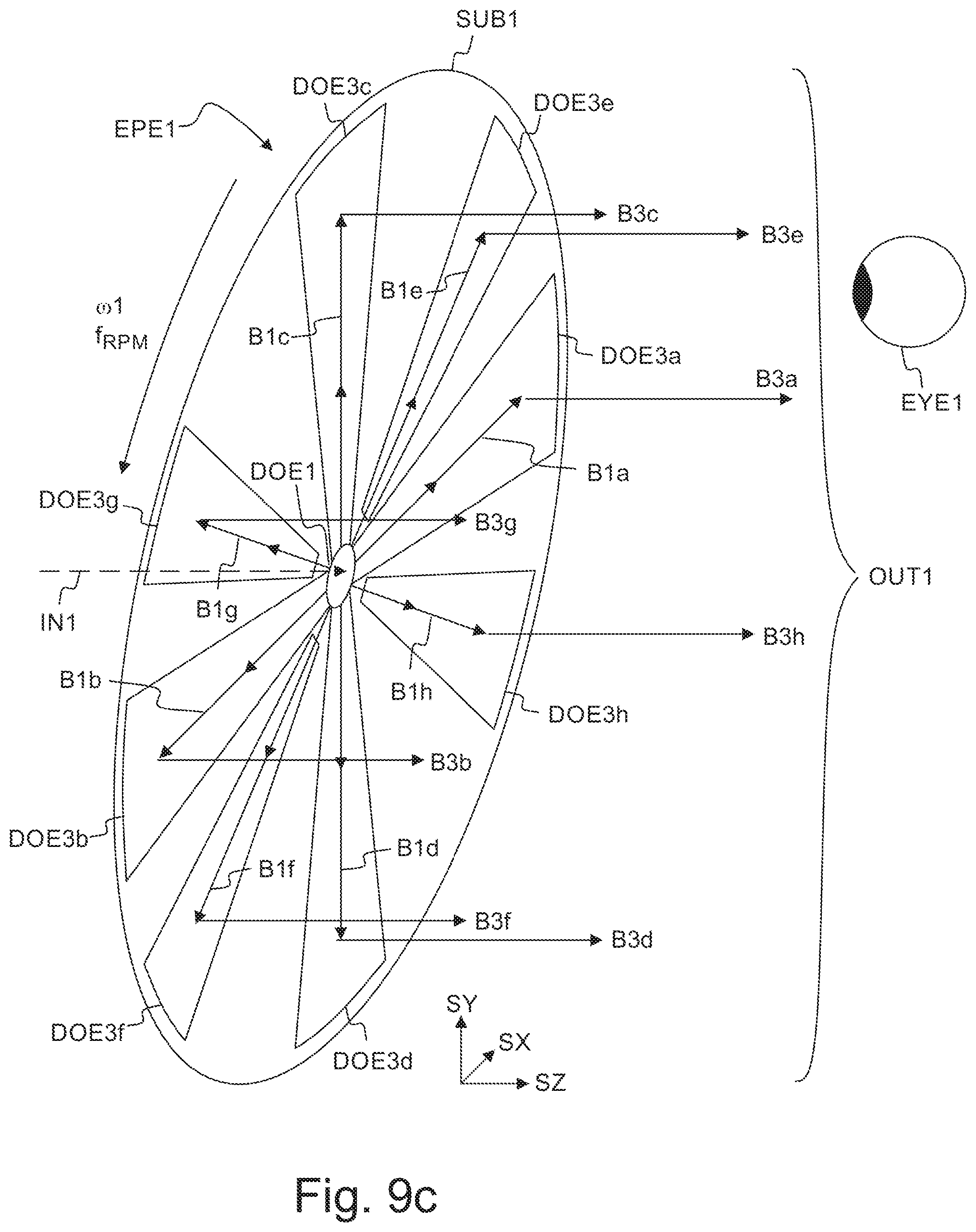 Patent US12366761 Figure 14 – Display apparatus for providing an enlarged display area