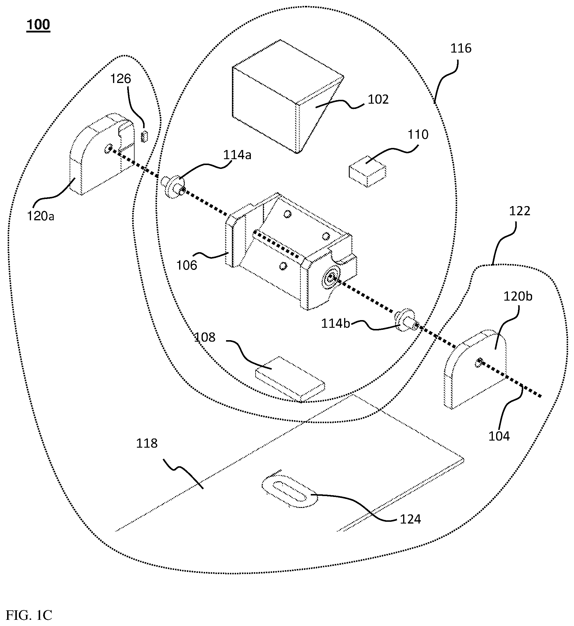 Patent US12366762 Figure 3 – Folded camera structure with an extended light- folding-element scanning range