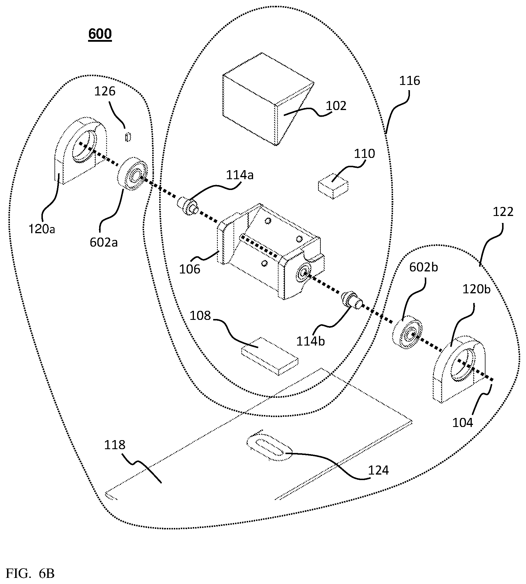 Patent US12366762 Figure 8 – Folded camera structure with an extended light- folding-element scanning range