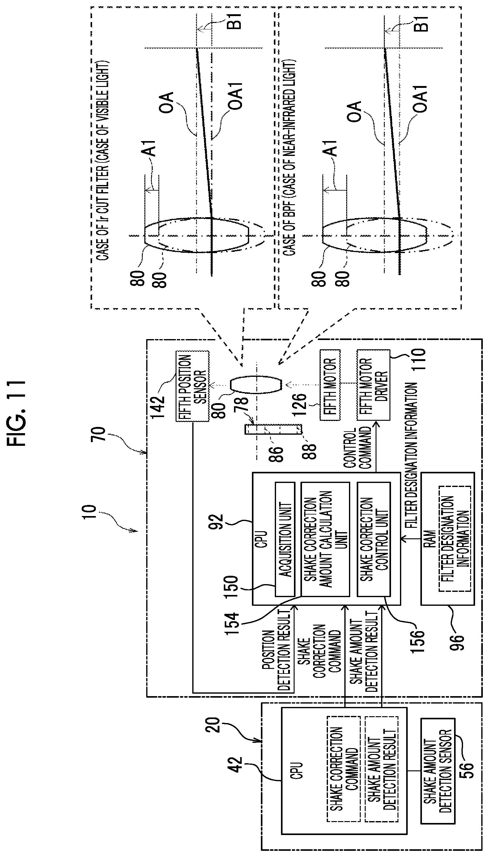 Patent US12366763 Figure 11 – Lens device, imaging apparatus, operation method of lens device, operation method of imaging apparatus, and program