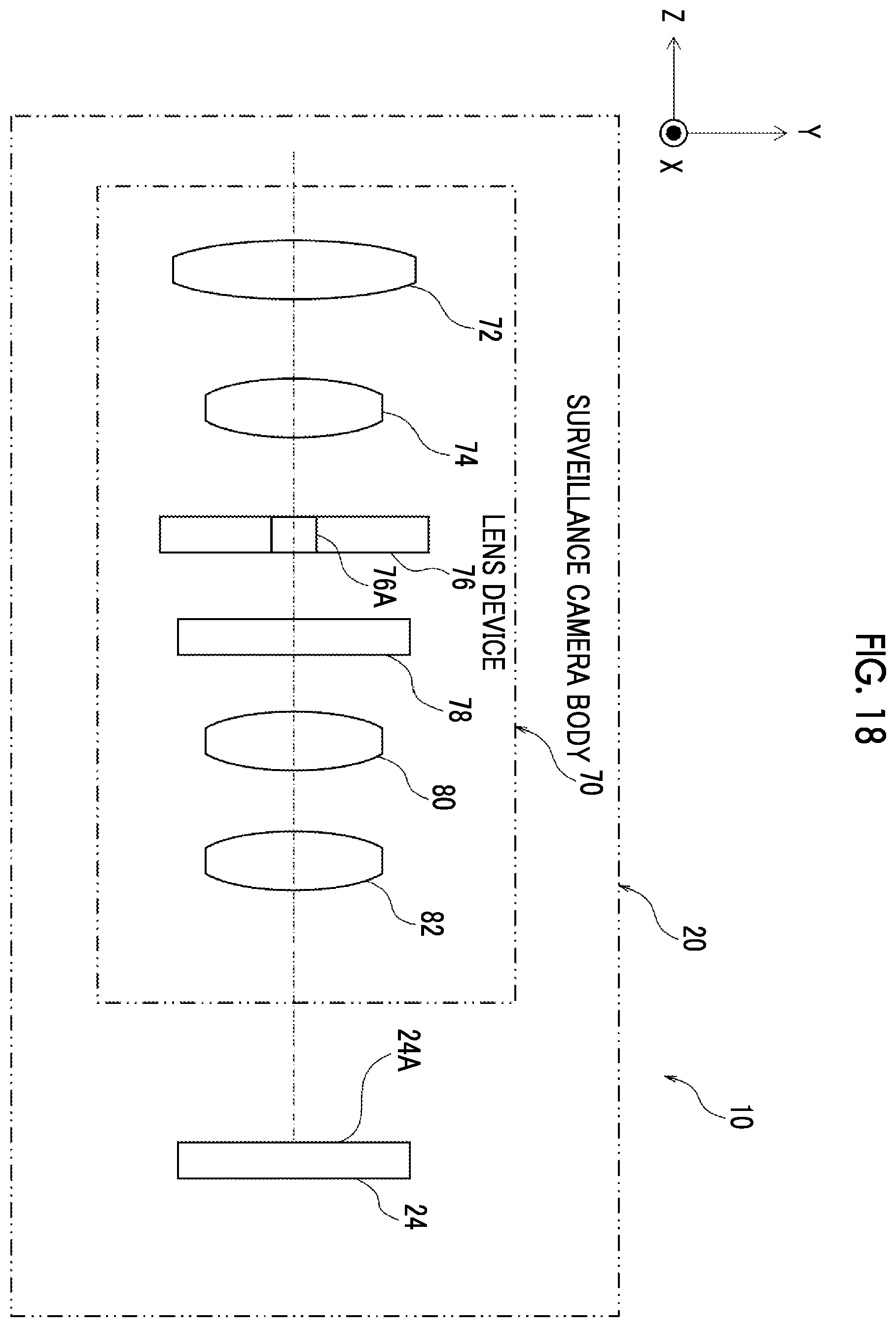 Patent US12366763 Figure 18 – Lens device, imaging apparatus, operation method of lens device, operation method of imaging apparatus, and program