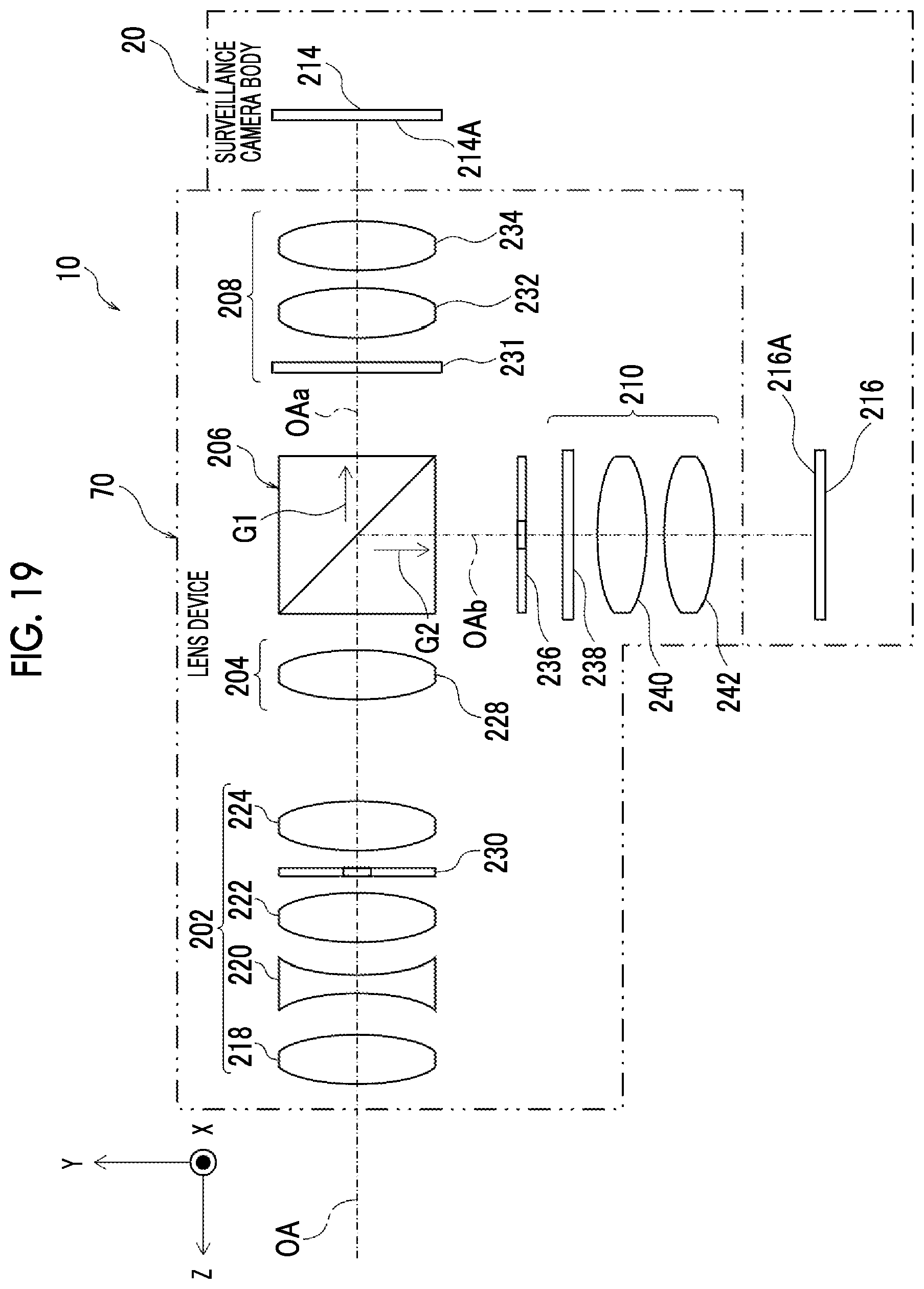 Patent US12366763 Figure 19 – Lens device, imaging apparatus, operation method of lens device, operation method of imaging apparatus, and program