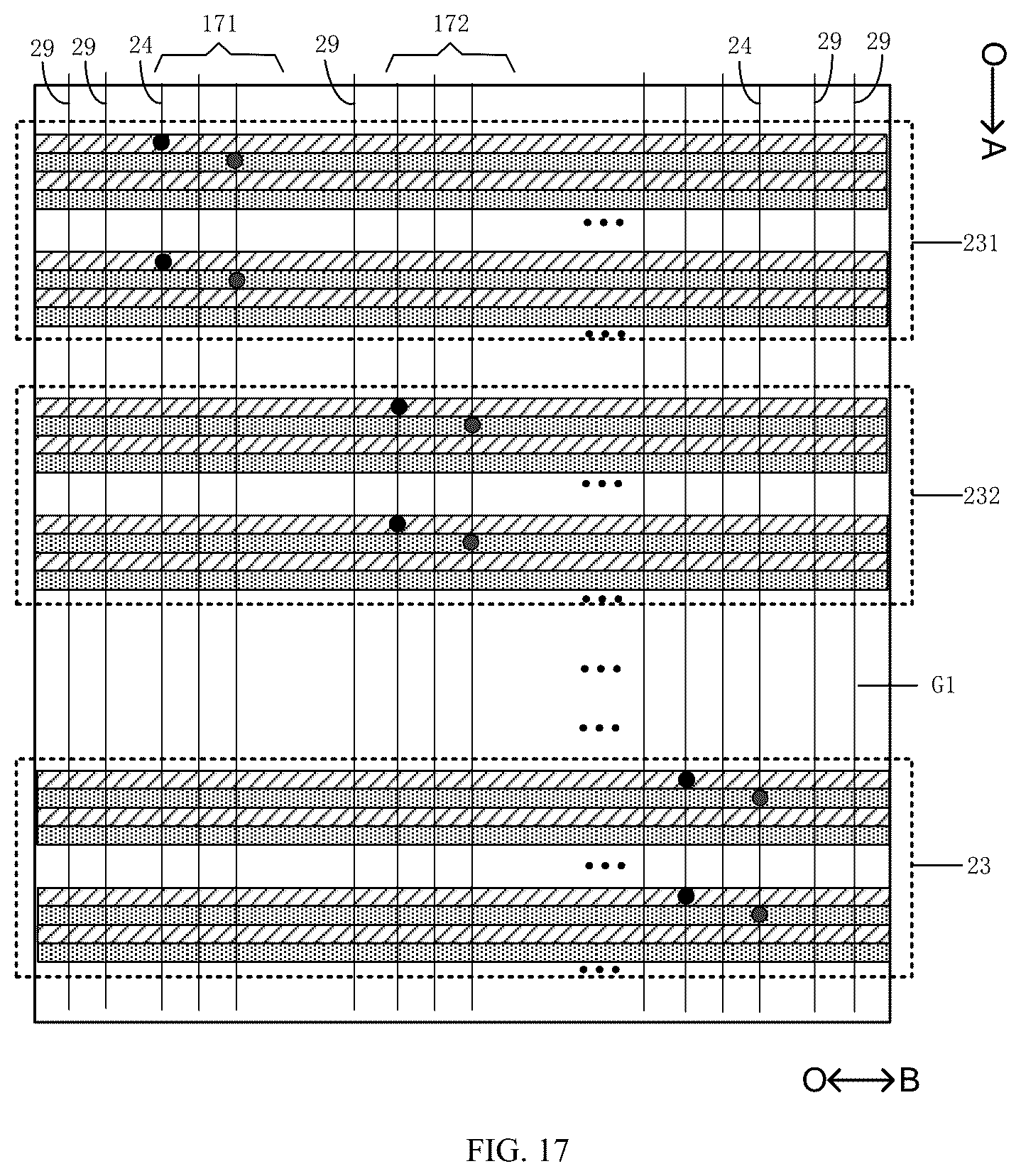 Patent US12366766 Figure 11 – Grating regulating device and displaying device