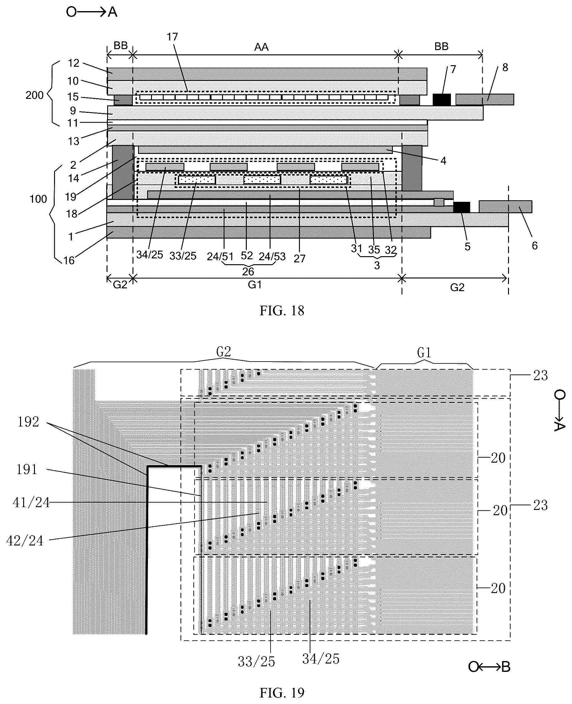 Patent US12366766 Figure 12 – Grating regulating device and displaying device